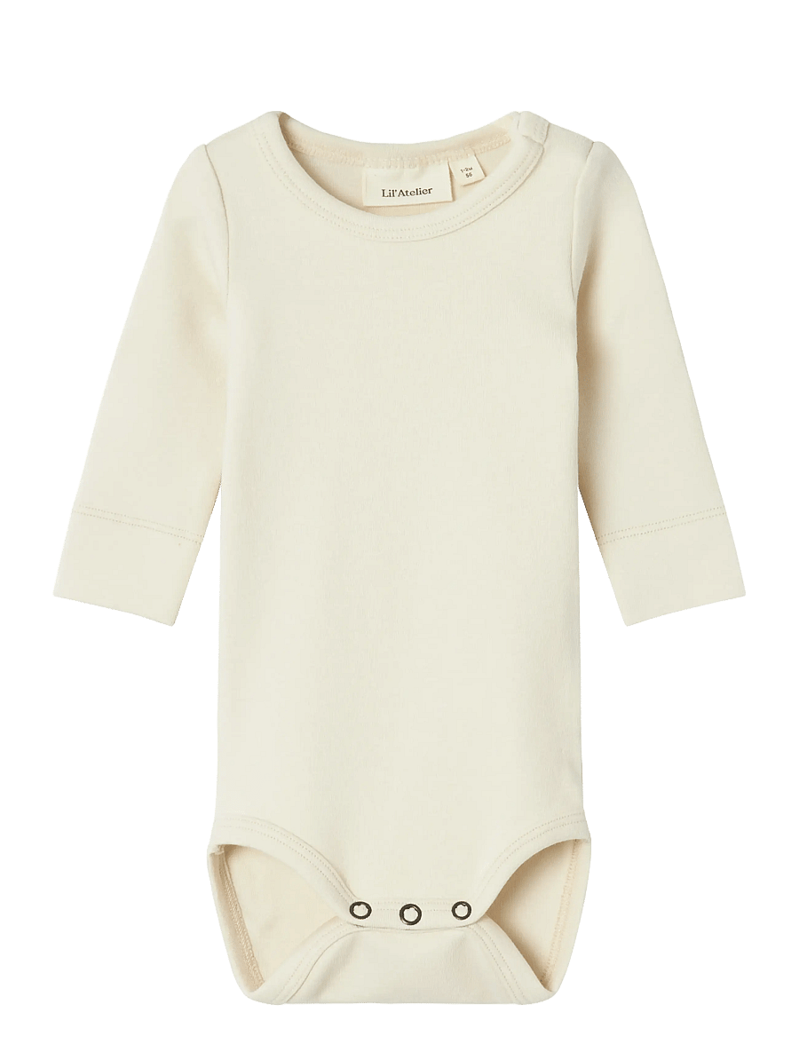 Lil'Atelier - NBNGAYO LS SLIM BODY LIL NOOS - bodies à manches longues - turtledove - 1