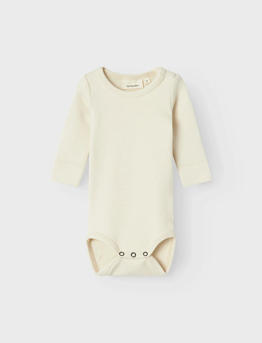 Lil'Atelier - NBNGAYO LS SLIM BODY LIL NOOS - bodies à manches longues - turtledove - 0