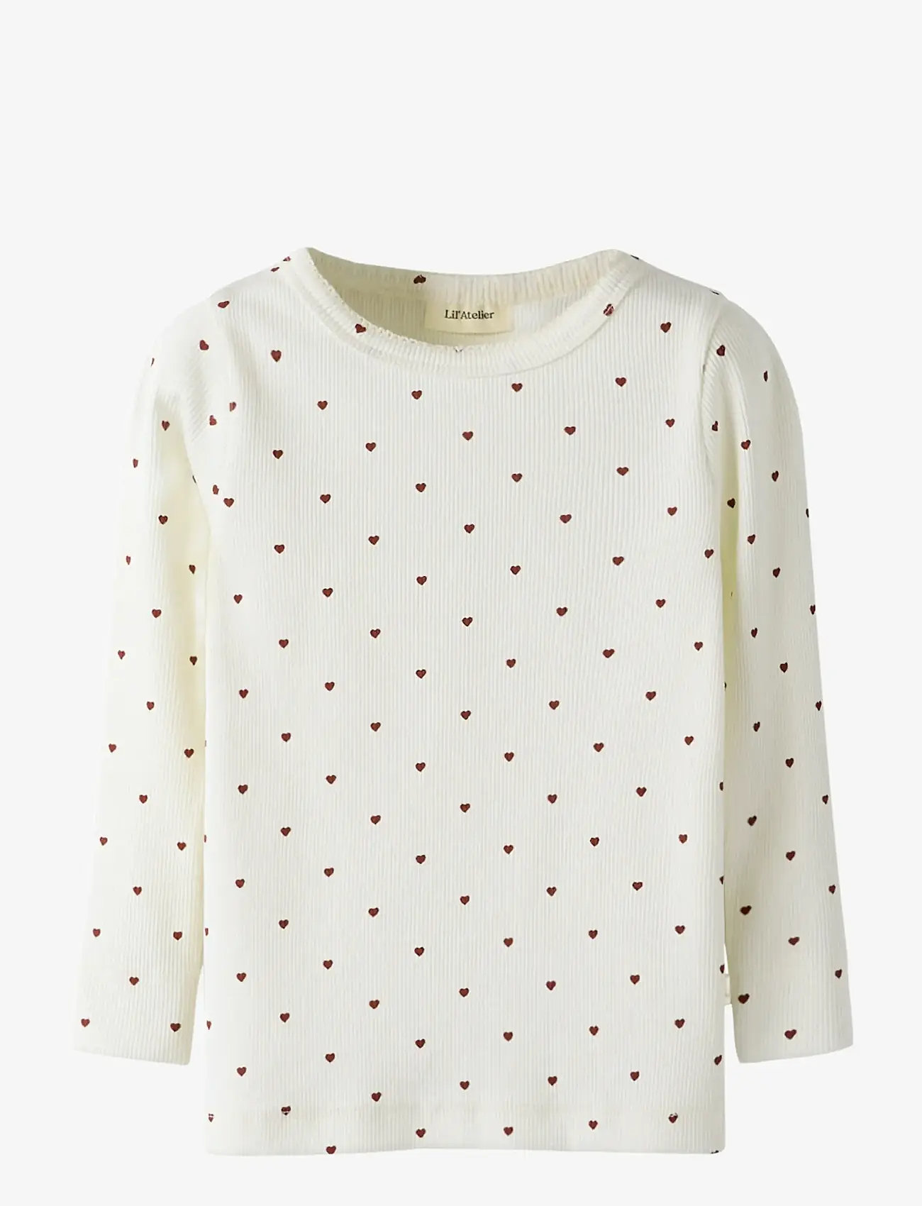 Lil'Atelier - NMFGAGO LS SLIM TOP LIL NOOS - langärmelig - coconut milk - 1