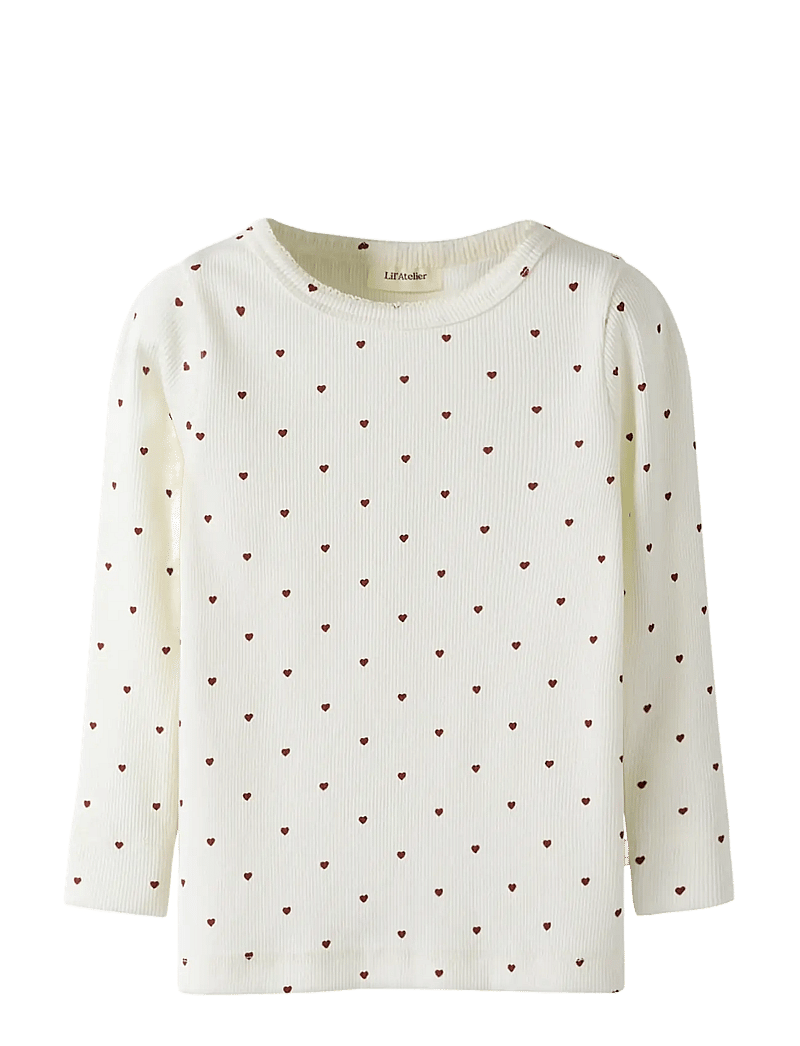 Lil'Atelier - NMFGAGO LS SLIM TOP LIL NOOS - langärmelig - coconut milk - 1