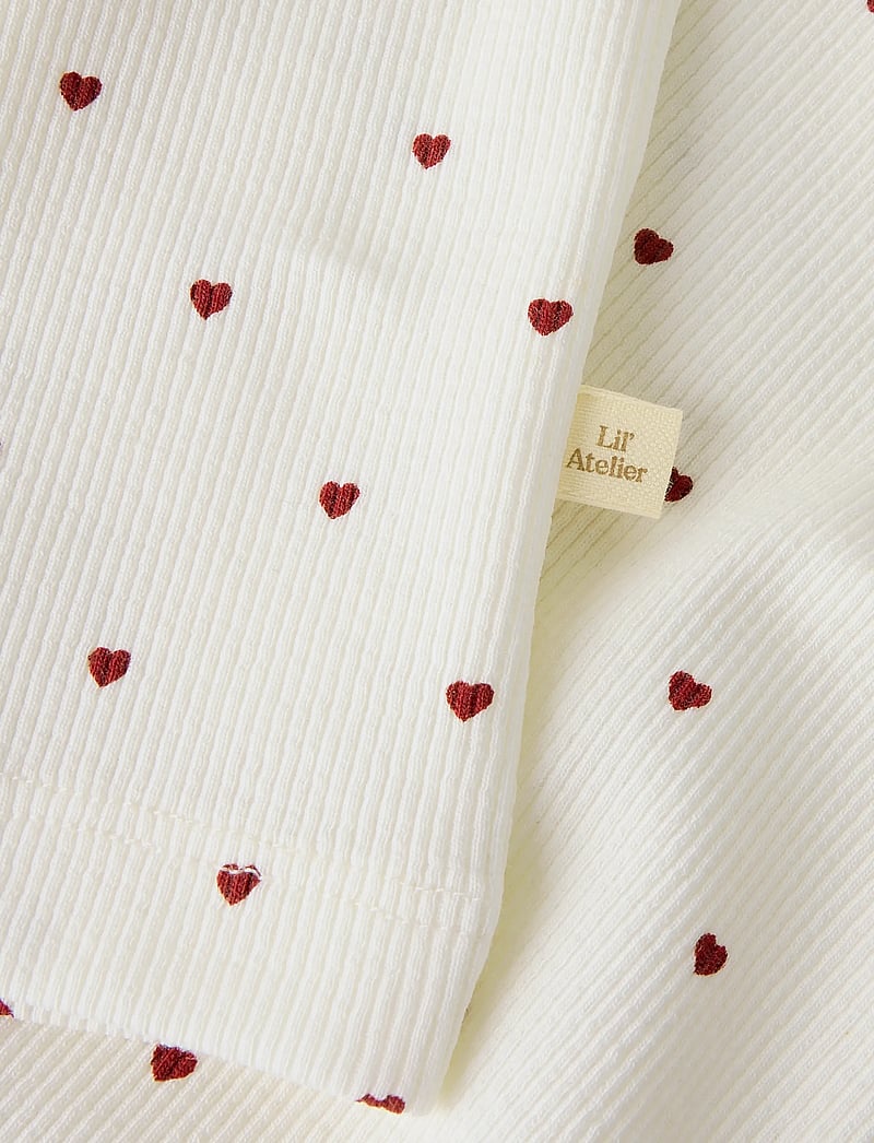 Lil'Atelier - NMFGAGO LS SLIM TOP LIL NOOS - langärmelig - coconut milk - 3