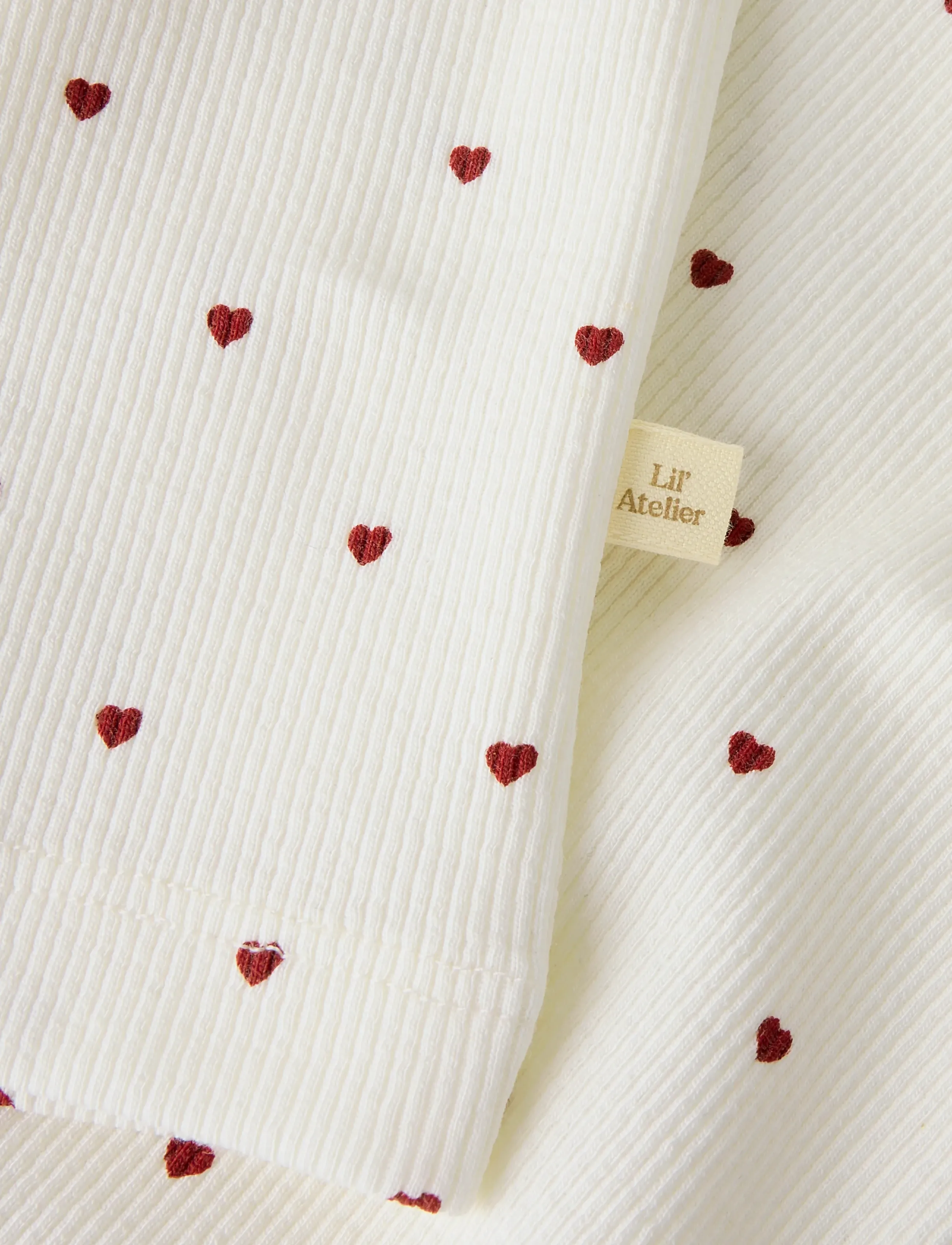 Lil'Atelier - NMFGAGO LS SLIM TOP LIL NOOS - langerma bolir - coconut milk - 3