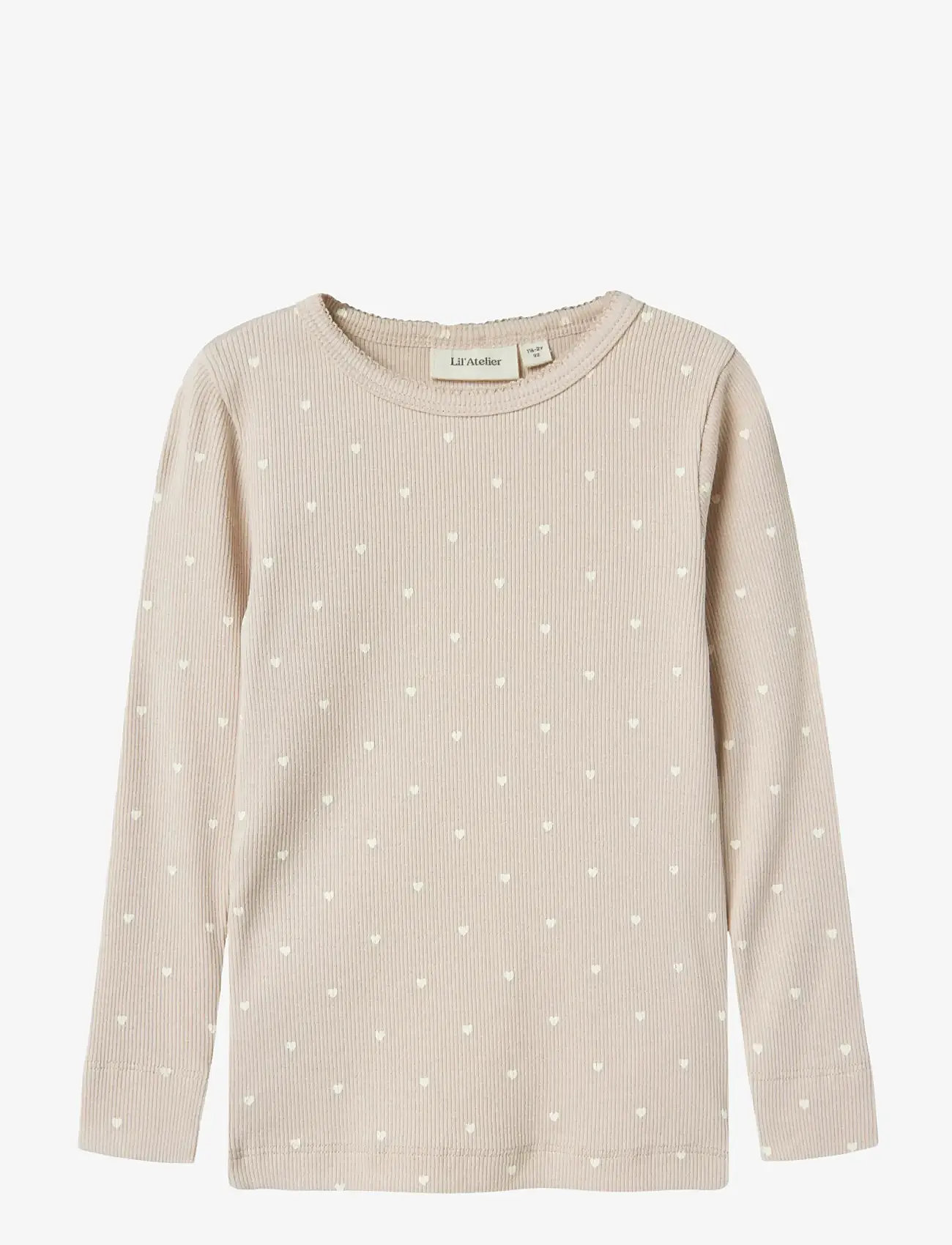 Lil'Atelier - NMFGAGO LS SLIM TOP LIL NOOS - langärmelig - gray morn - 0