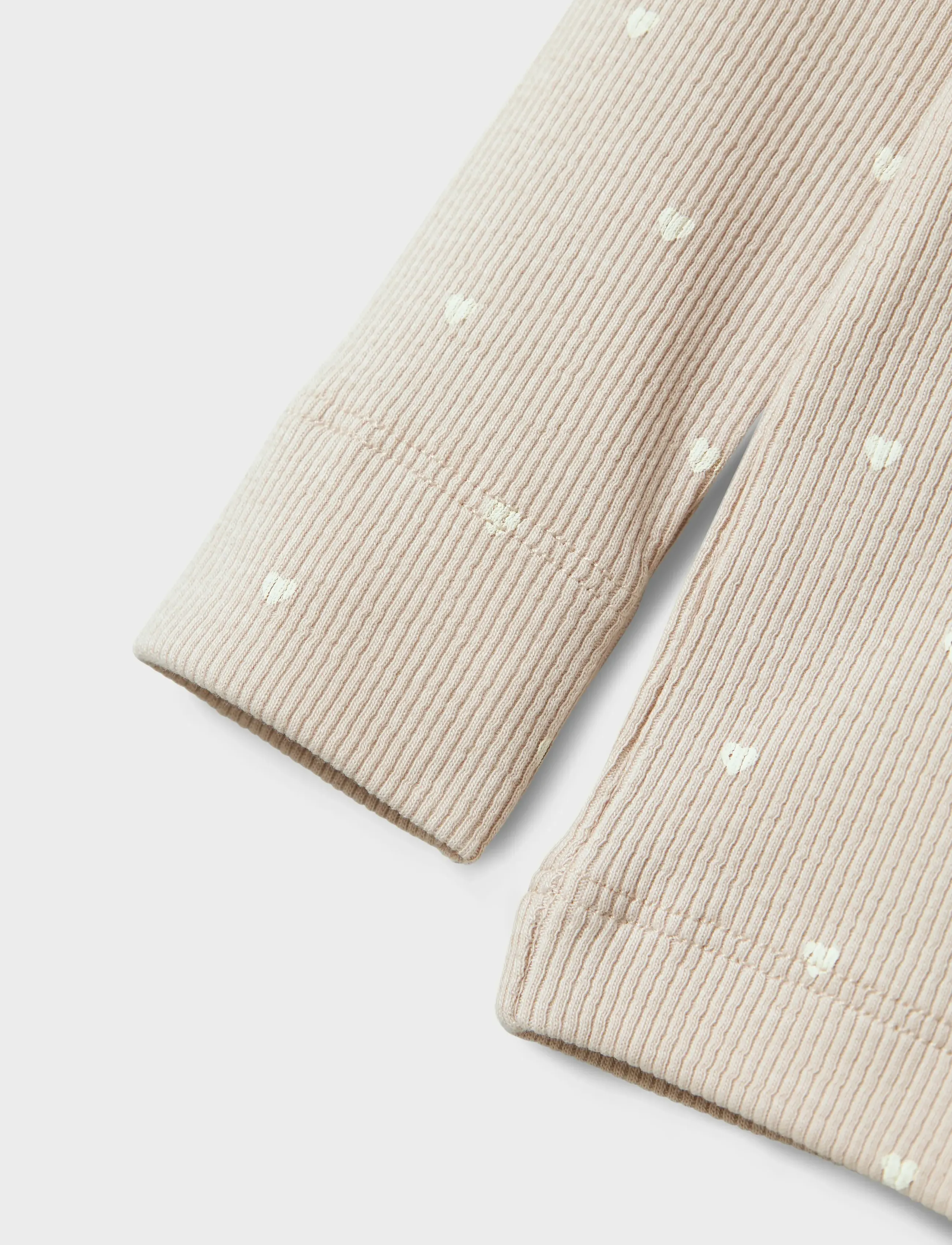 Lil'Atelier - NMFGAGO LS SLIM TOP LIL NOOS - langærmede - gray morn - 2