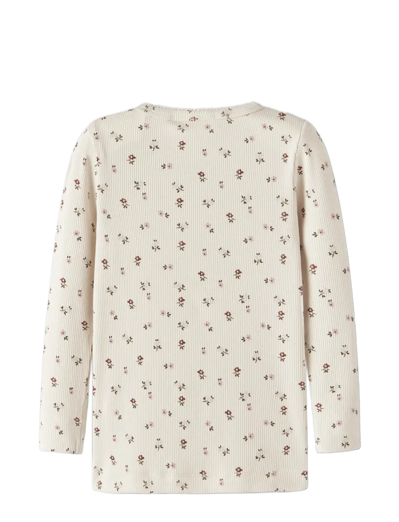 Lil'Atelier - NMFGAGO LS SLIM TOP LIL NOOS - long-sleeved t-shirts - turtledove - 1