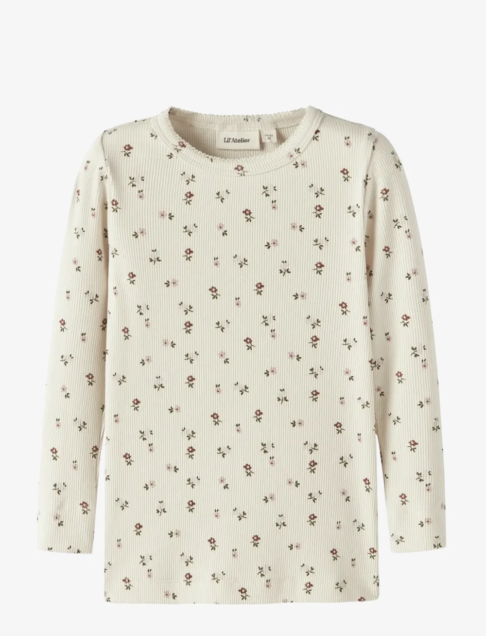 Lil'Atelier - NMFGAGO LS SLIM TOP LIL NOOS - langärmelig - turtledove - 1