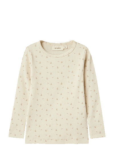 Nmfgago Ls Slim Top Lil Noos - LangæRmede T-Shirts