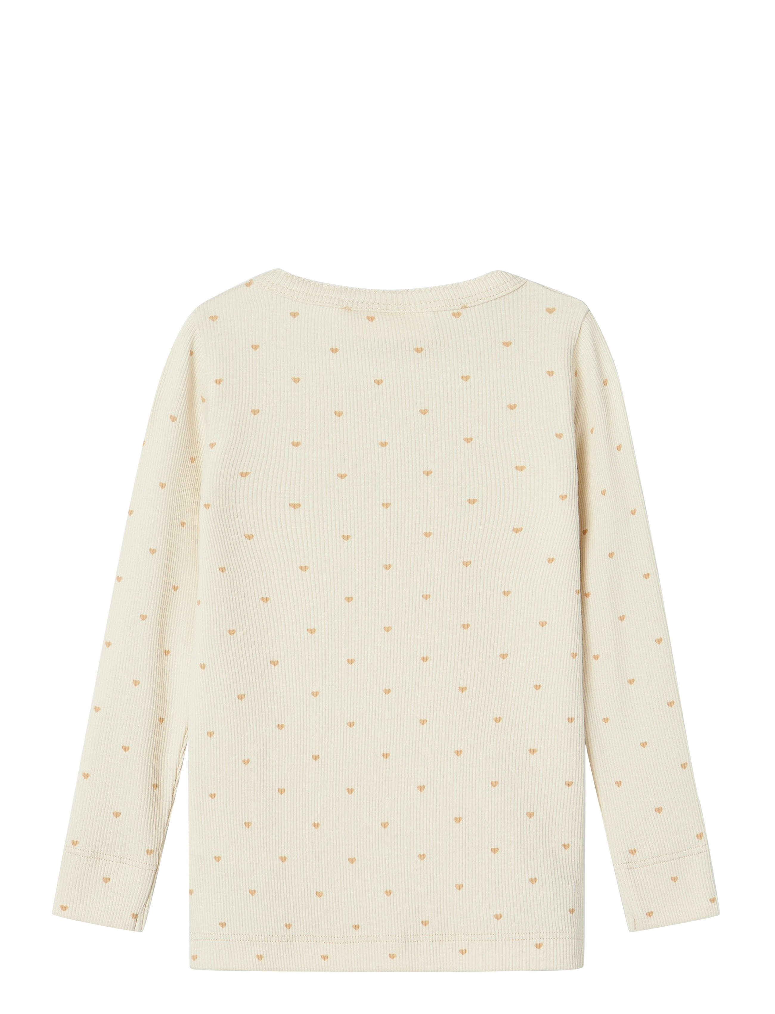 Lil'Atelier - NMFGAGO LS SLIM TOP LIL NOOS - pitkähihaiset paidat - turtledove - 1