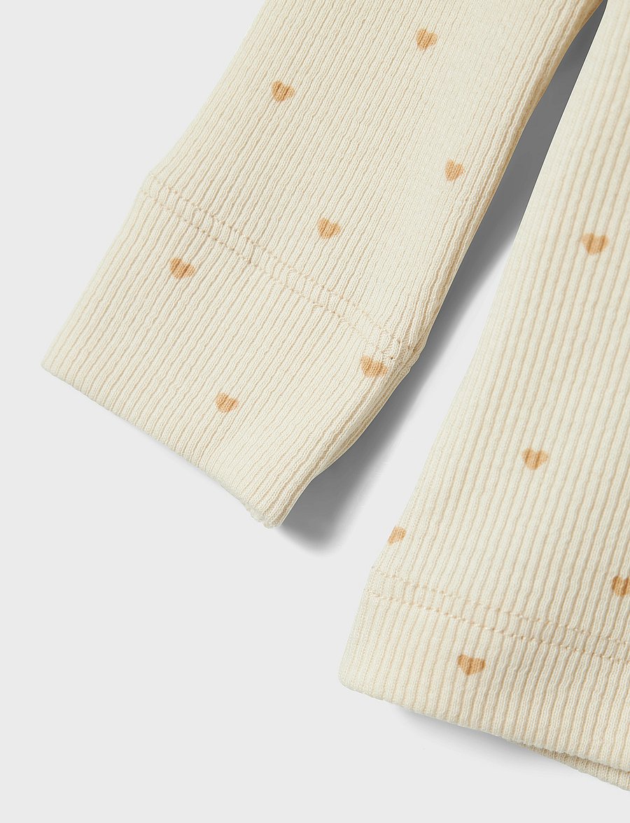 Lil'Atelier - NMFGAGO LS SLIM TOP LIL NOOS - langærmede t-shirts - turtledove - 2