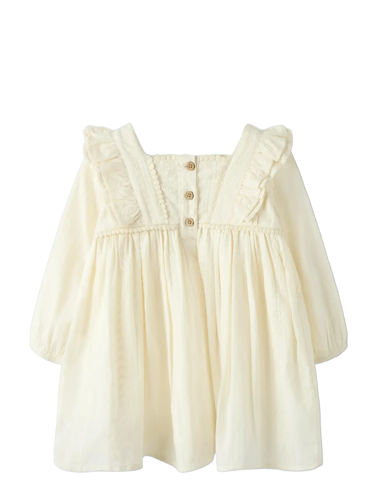 Lil'Atelier - NMFROSO LS DRESS LIL - turtledove - 2
