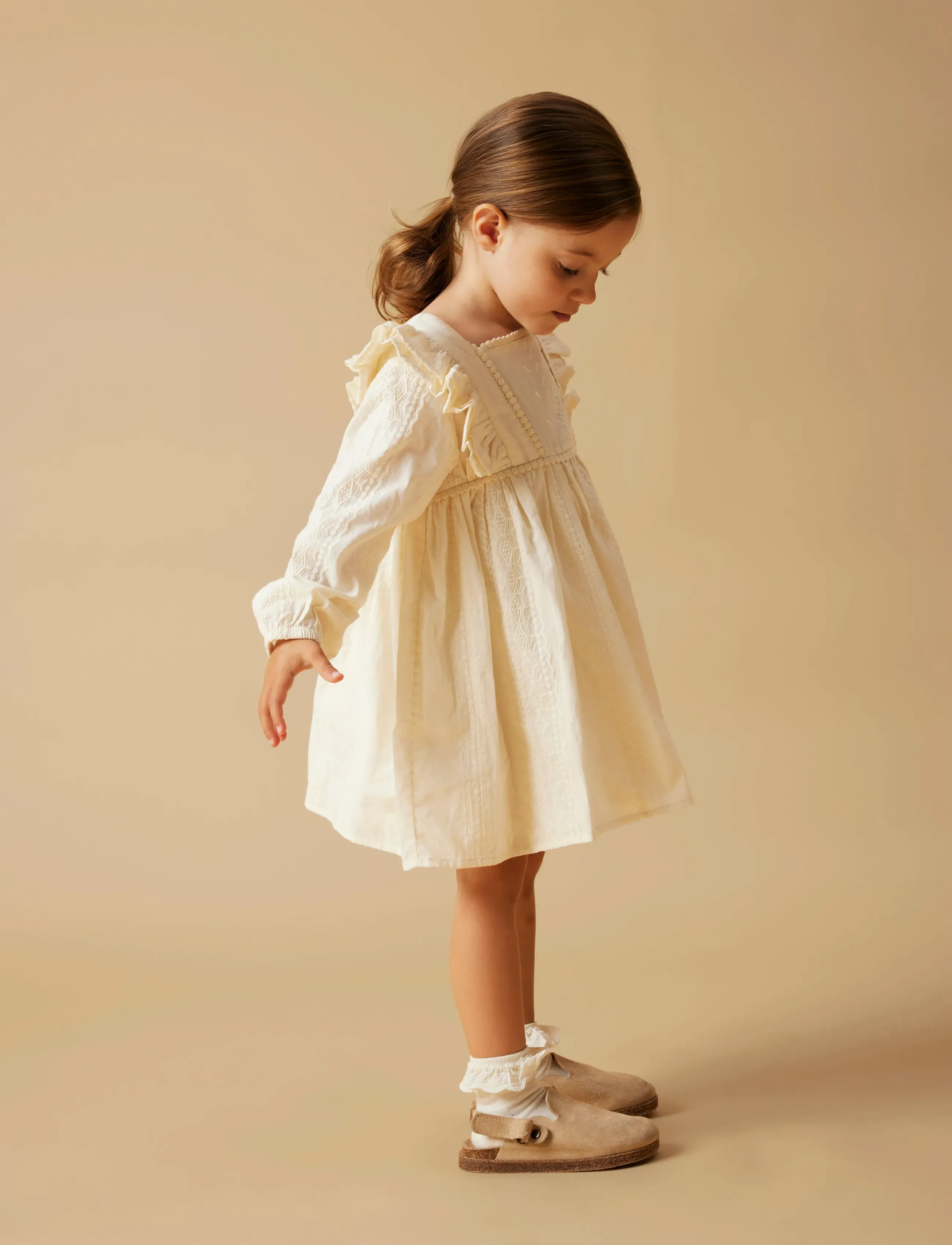 Lil'Atelier - NMFROSO LS DRESS LIL - turtledove - 5