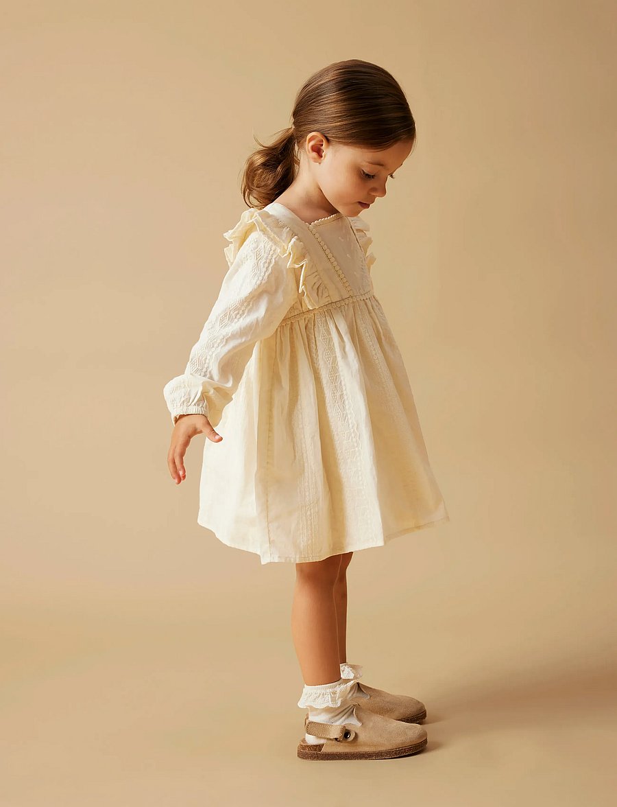 Lil'Atelier - NMFROSO LS DRESS LIL - turtledove - 5