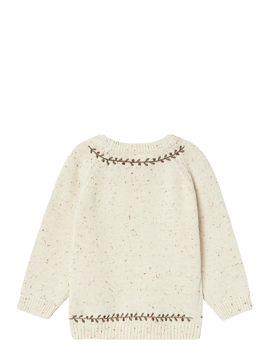Lil'Atelier - NMNGALTO RIO LS KNIT LIL - turtledove - 1