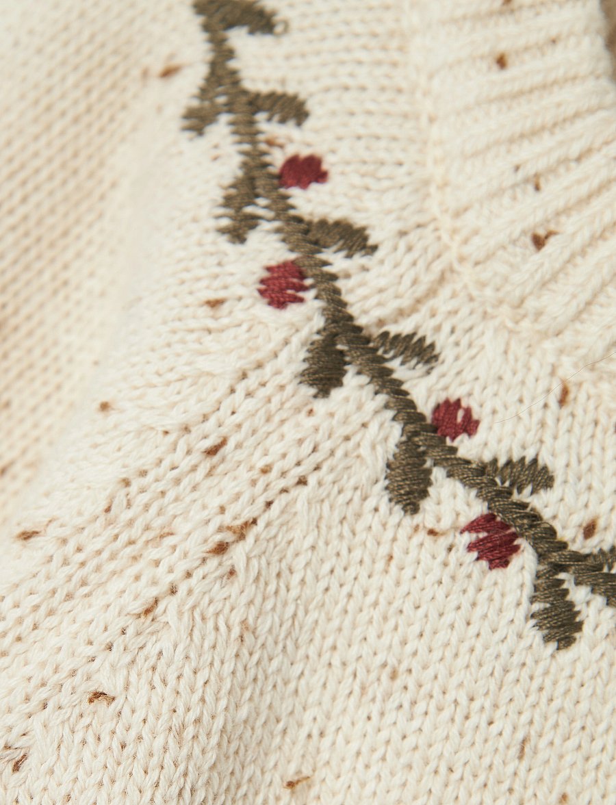 Lil'Atelier - NMNGALTO RIO LS KNIT LIL - turtledove - 2