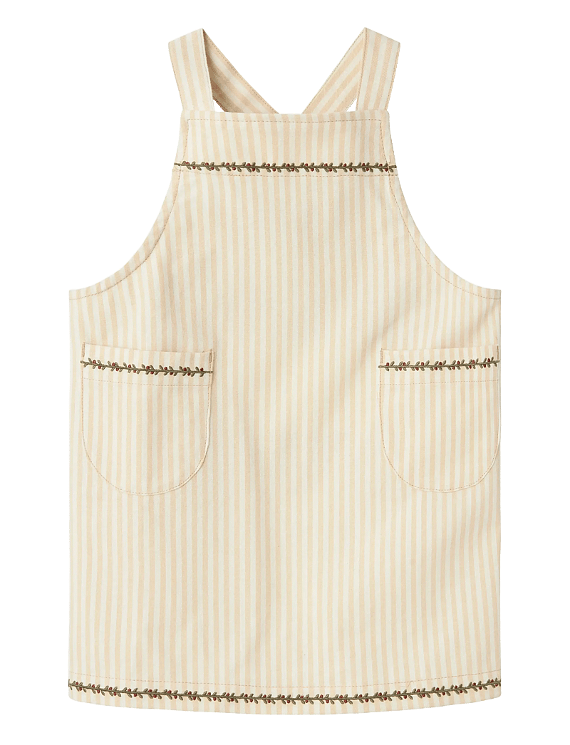 Lil'Atelier - NMNSAGE APRON LIL - turtledove - 0