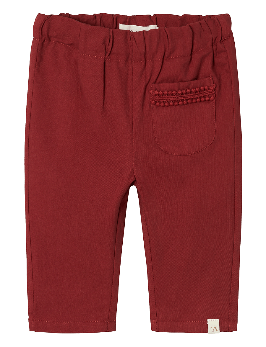 Lil'Atelier - NBFRHODETTE PANT LIL - pantalon pour bébé - spiced apple - 0