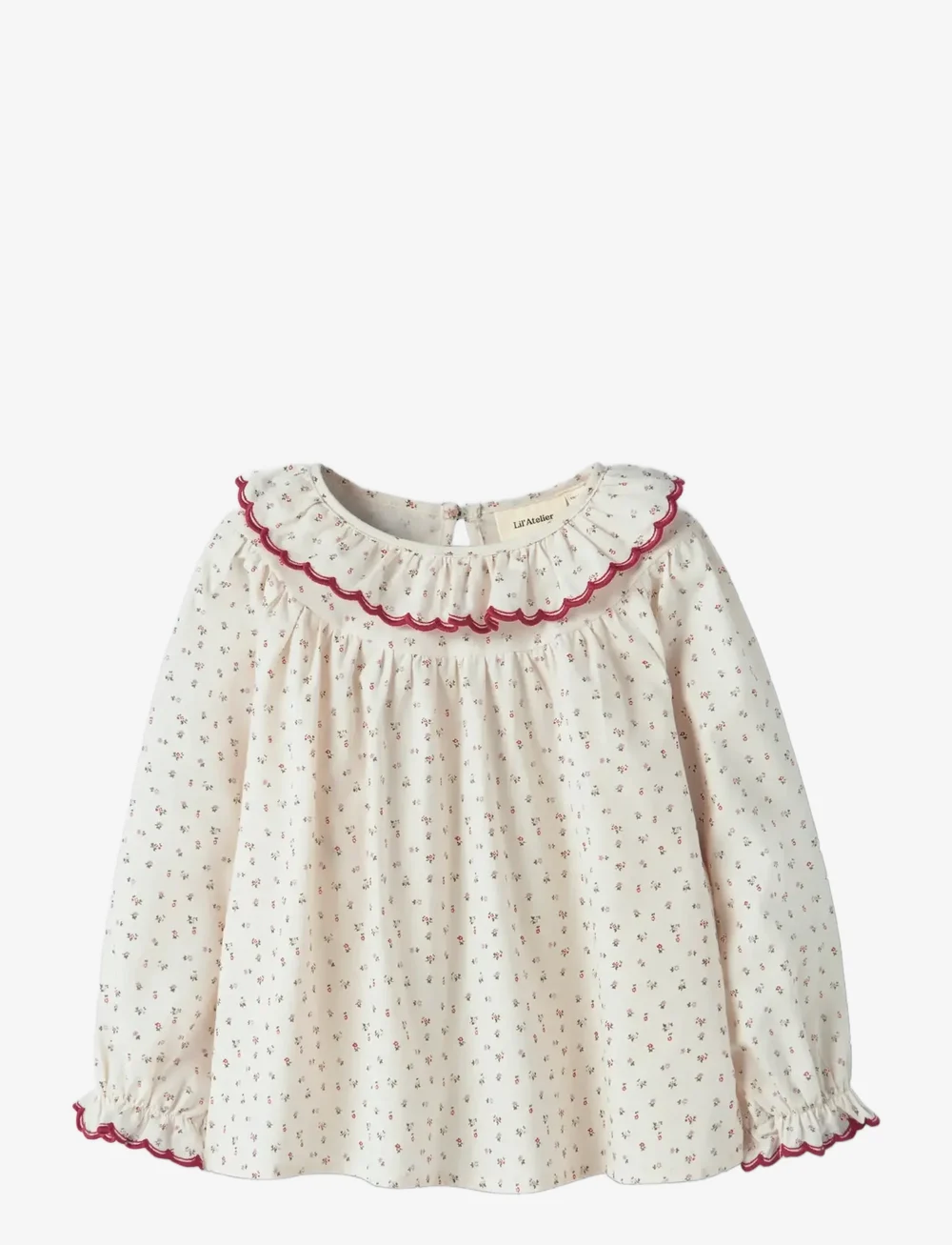 Lil'Atelier - NMFRASIA LS LOOSE SHIRT LIL - pluusid ja tuunikad - turtledove - 1