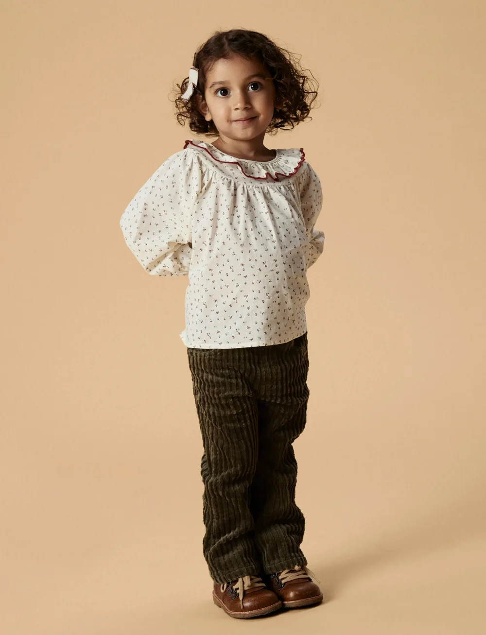 Lil'Atelier - NMFRASIA LS LOOSE SHIRT LIL - blusen & tuniken - turtledove - 0