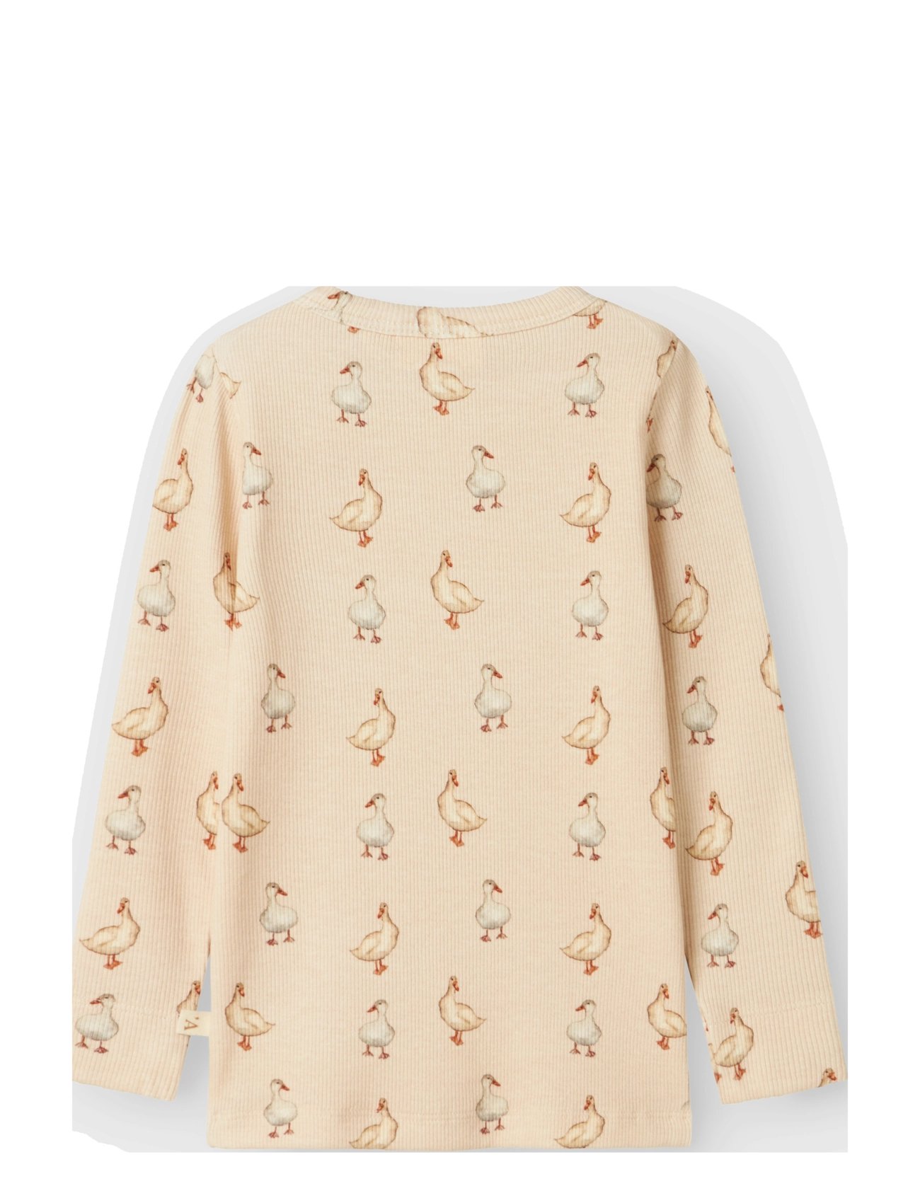 Lil'Atelier - NMFGAVO ELI LS SLIM TOP LIL - sand dollar - 1