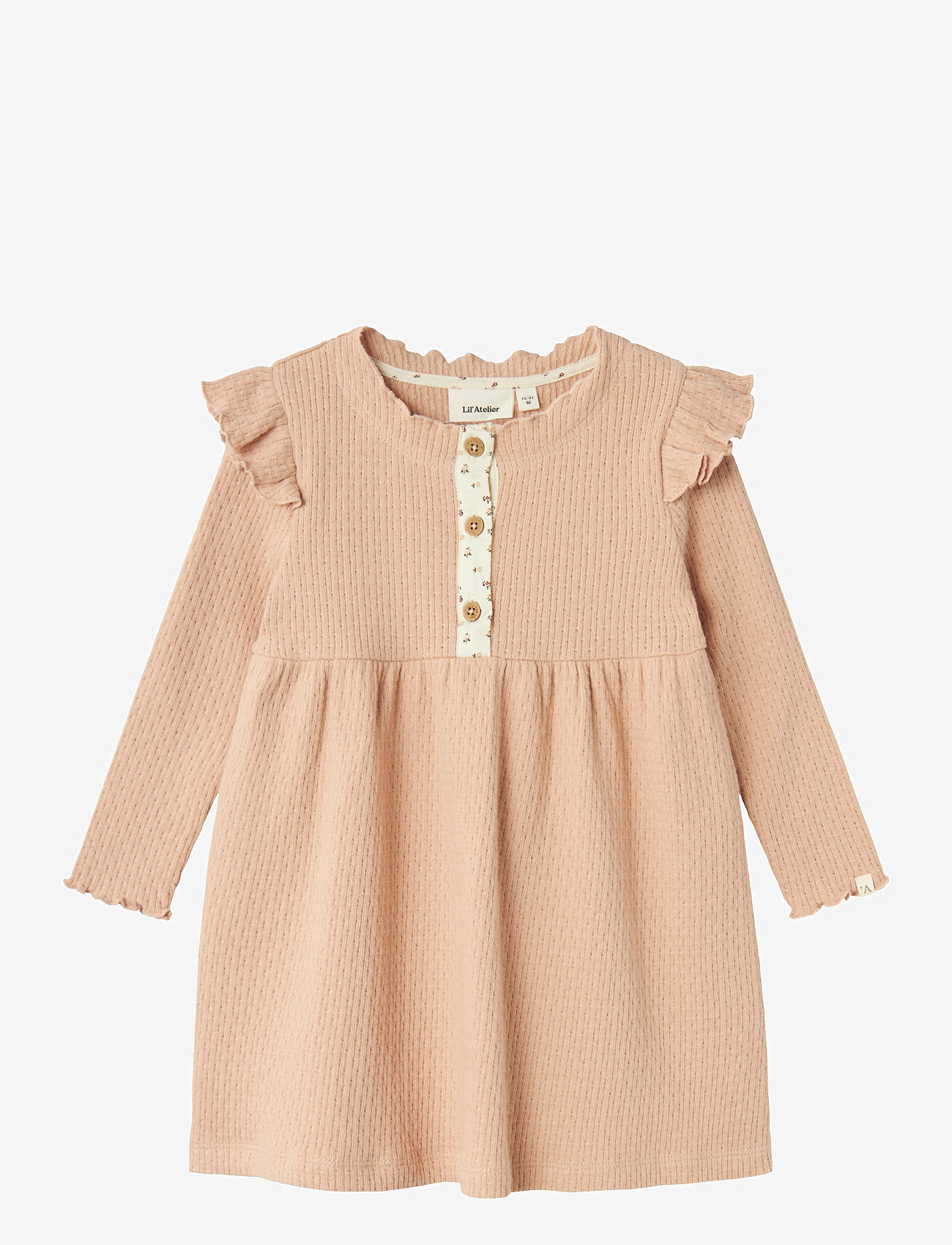 Lil'Atelier - NMFREA LS DRESS LIL - rugby tan - 0
