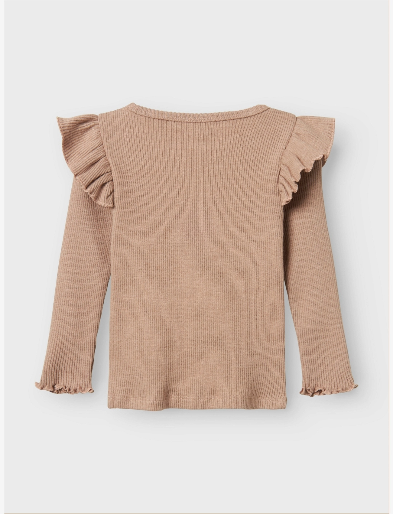 Lil'Atelier - NMFSOPHIA SNI LS SLIM TOP LIL - rugby tan - 2