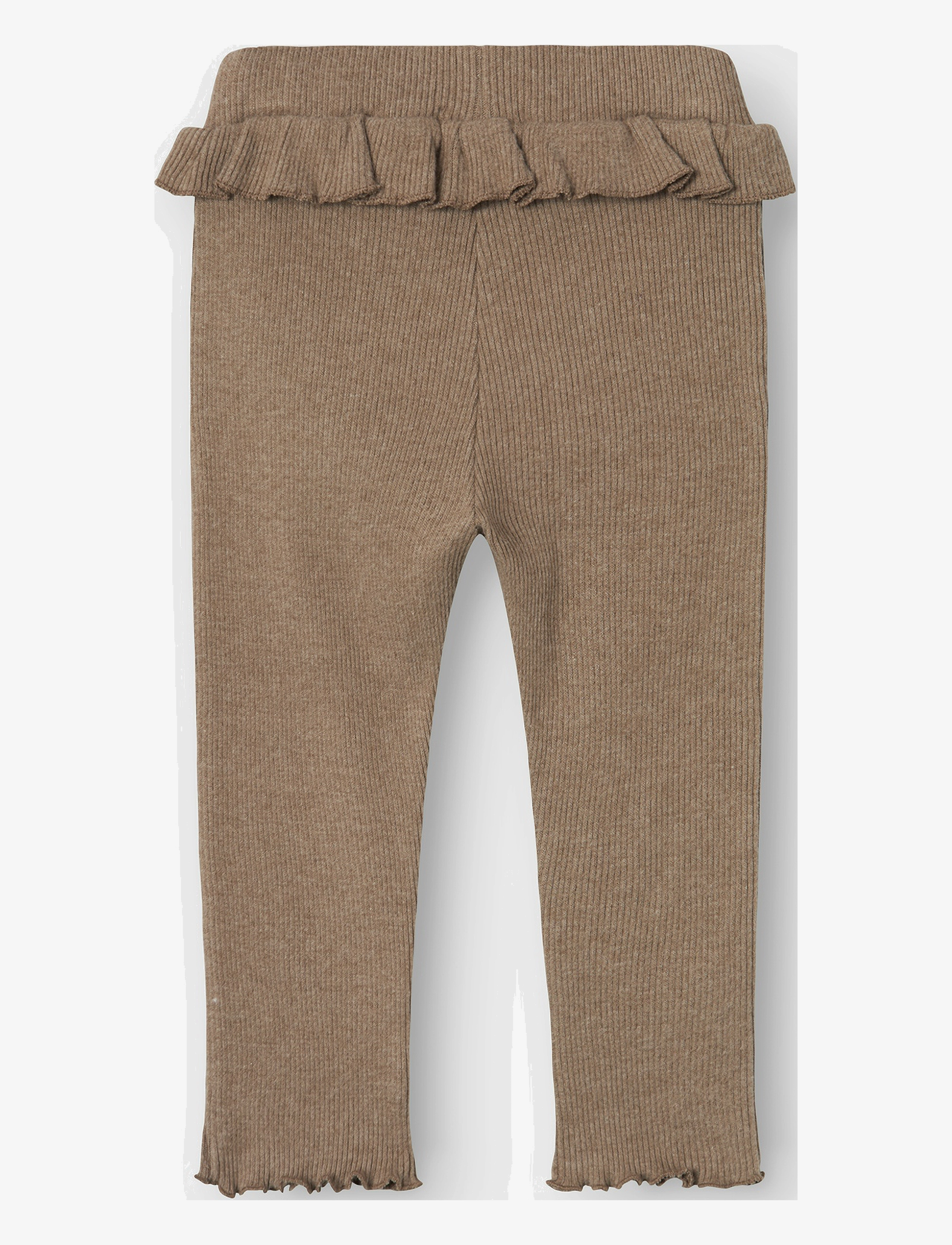 Lil'Atelier - NMFSOPHIA SIM PANT LIL - shitake - 2