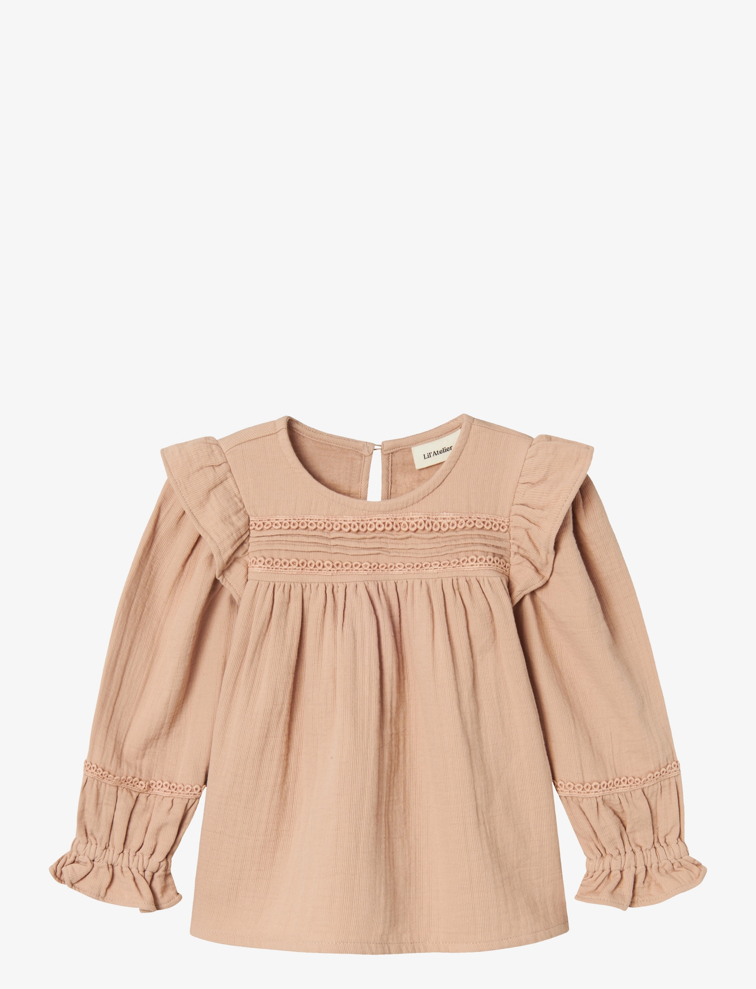Lil'Atelier - NMFSALENE LS LOOSE SHIRT LIL - rugby tan - 1