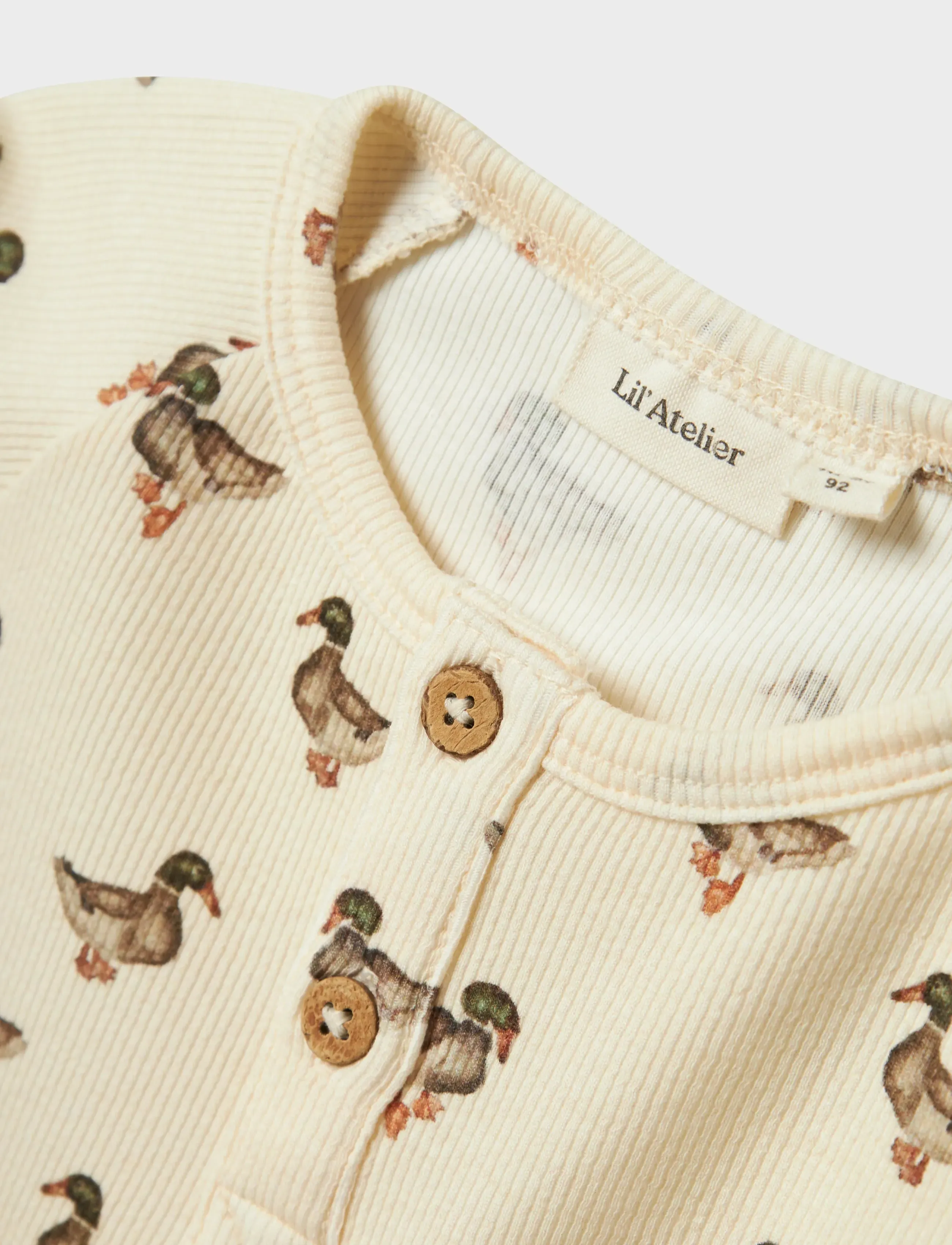 Lil'Atelier - NMMGAVO ELO LS SLIM TOP LIL - turtledove - 3