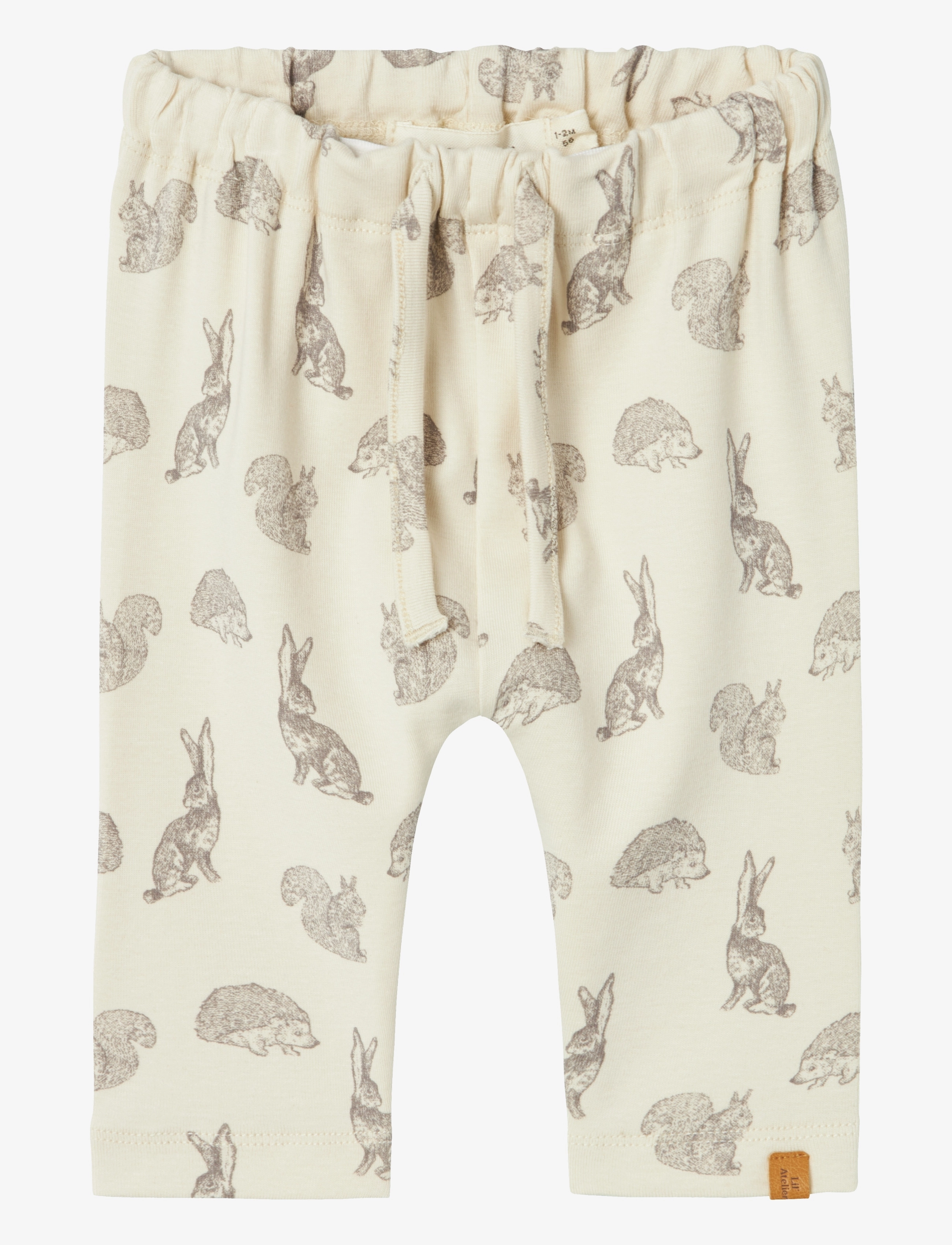 Lil'Atelier - NBMGEO ATI LOOSE PANT LIL - turtledove - 0
