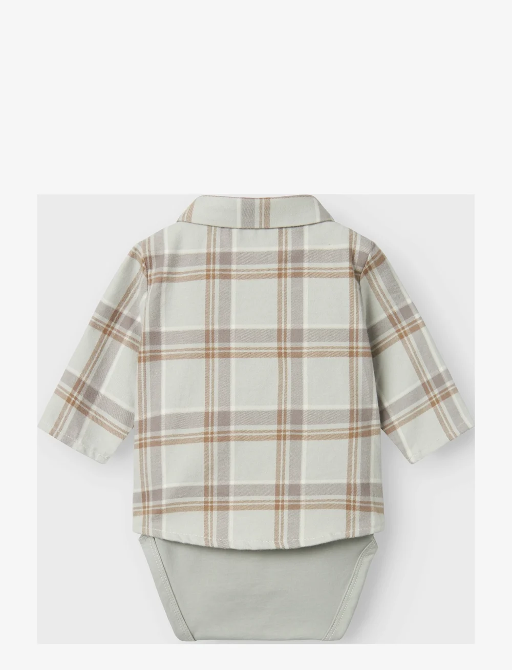 Lil'Atelier - NBMSEVEN LS BOXY BODY SHIRT LIL - langärmelige bodys - mirage gray - 1