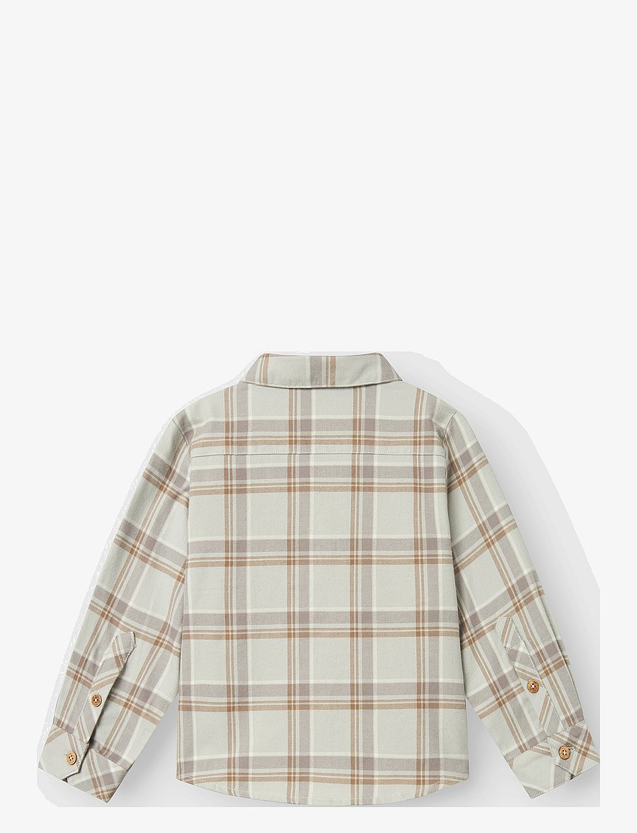 Lil'Atelier - NMMSEVEN LS NR SHIRT LIL - mirage gray - 1