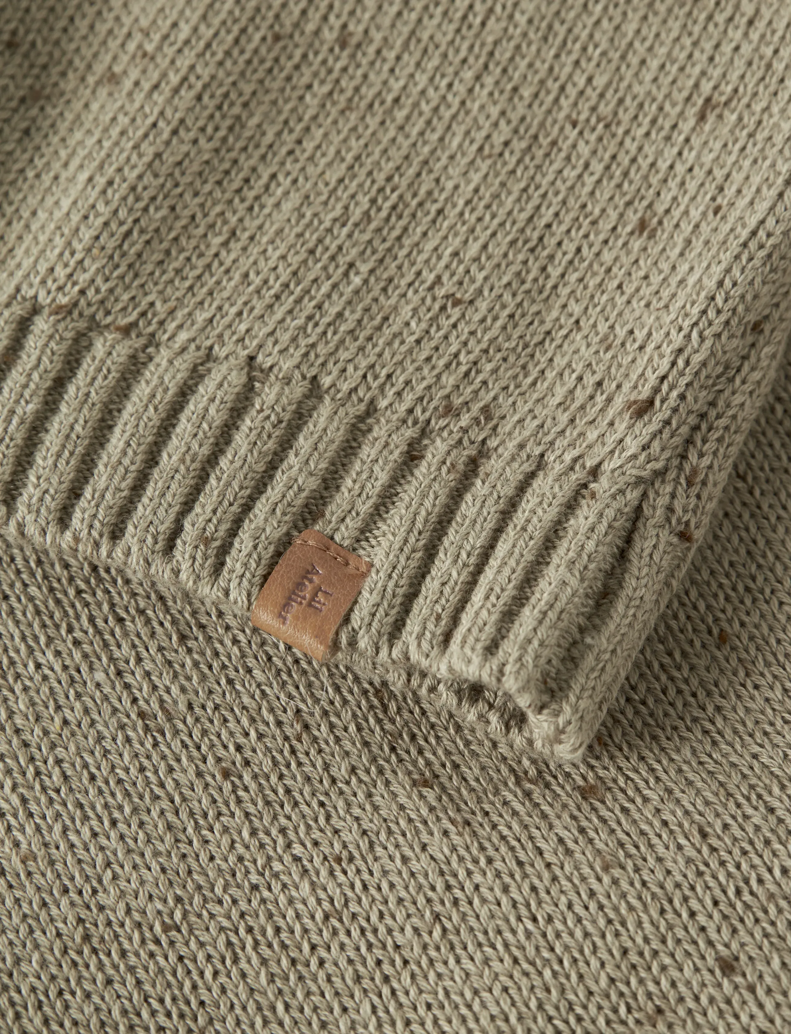 Lil'Atelier - NMNGALTO FAN LS KNIT LIL - stickade tröjor - twill - 3