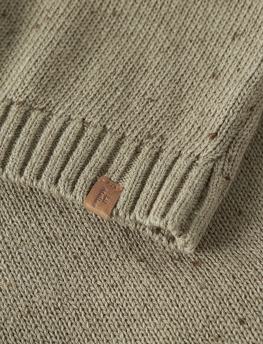 Lil'Atelier - NMNGALTO FAN LS KNIT LIL - stickade tröjor - twill - 3