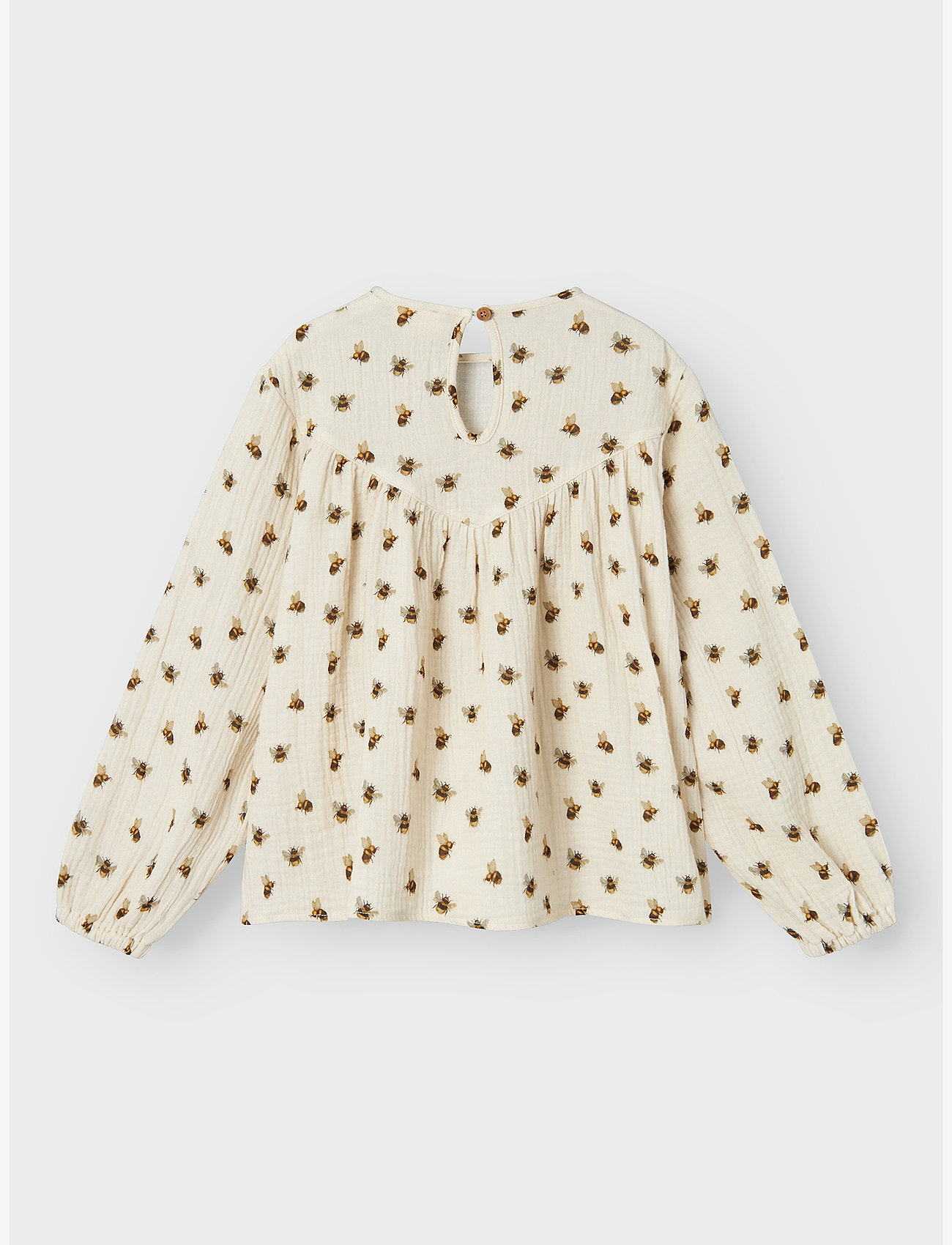 Lil'Atelier - NMFHIMLI LS LOOSE TOP LIL - turtledove - 1