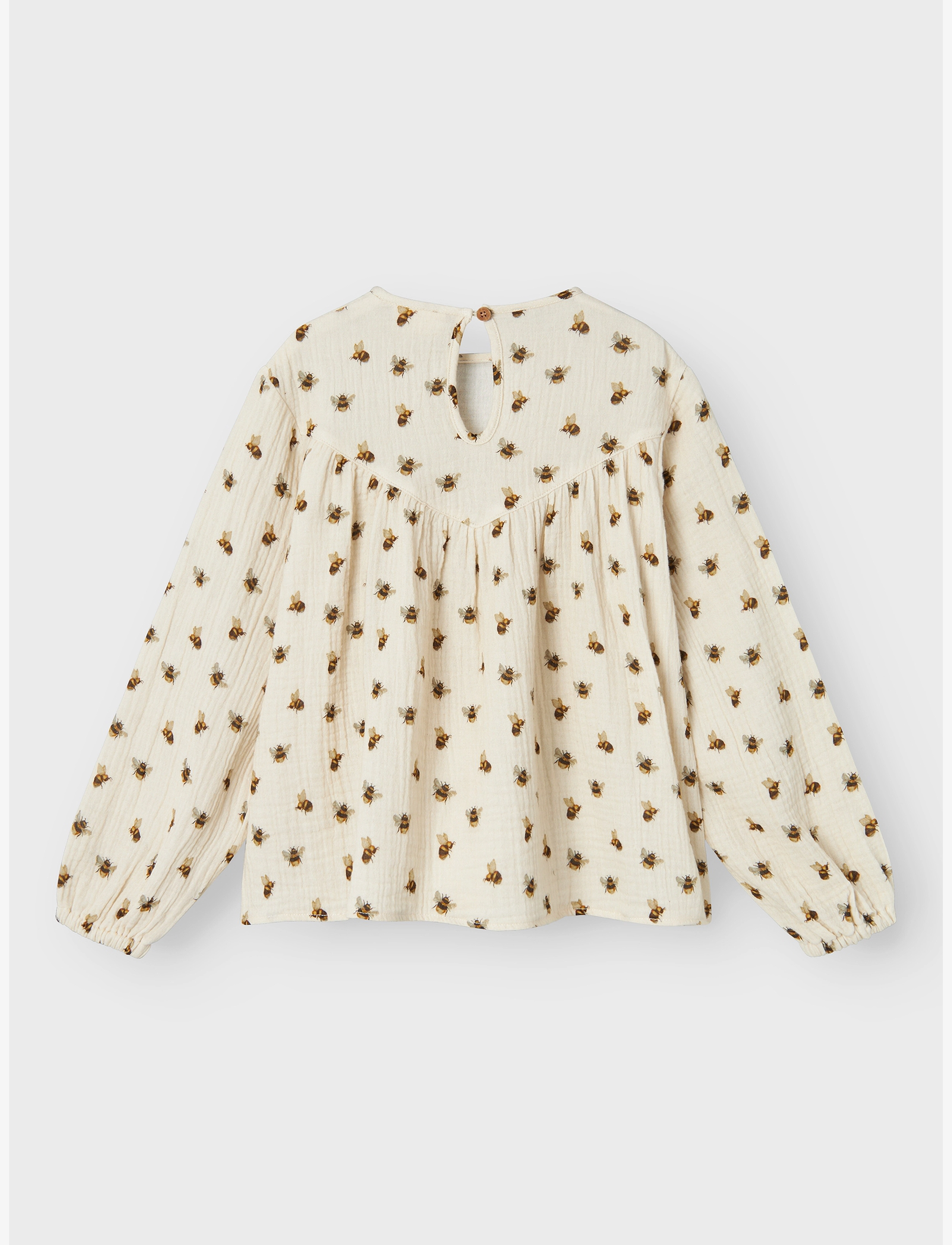 Lil'Atelier - NMFHIMLI LS LOOSE TOP LIL - turtledove - 1