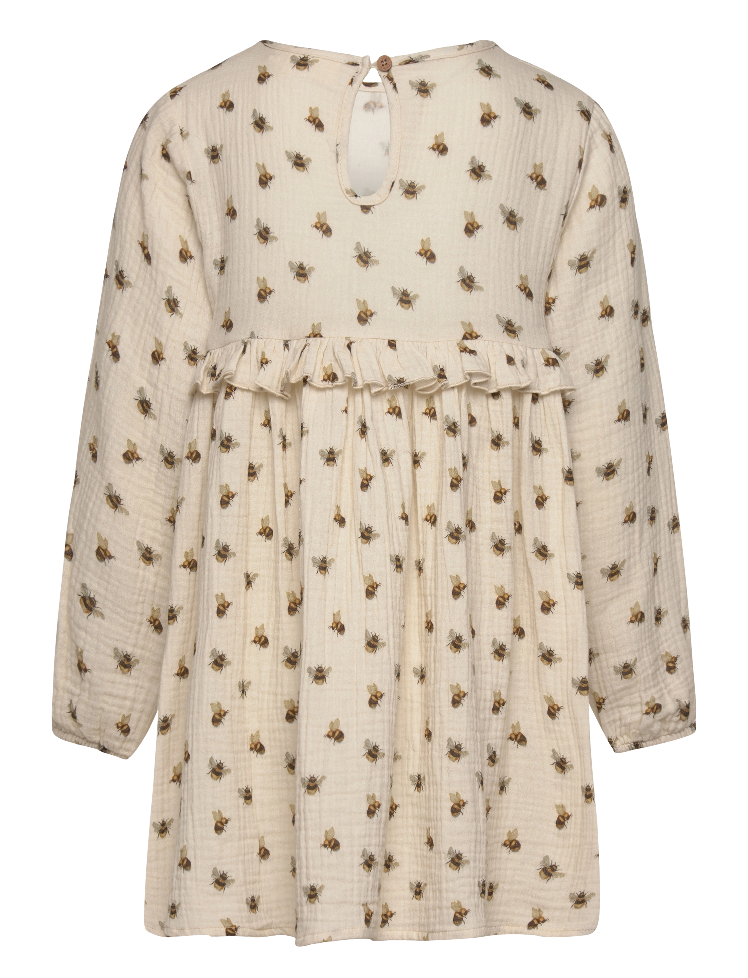 Lil'Atelier - NMFHIMLI LS LOOSE DRESS LIL - turtledove - 1