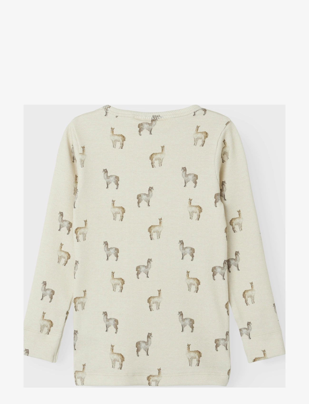 Lil'Atelier - NMNGAVO KIM LS SLIM TOP LIL - birch - 1