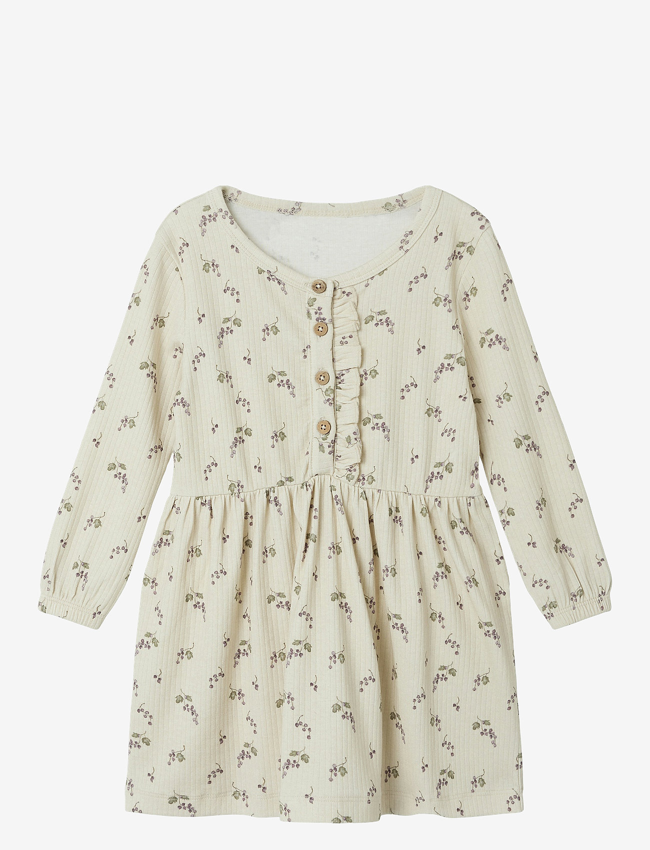 Lil'Atelier - NMFGIO LS DRESS LIL - birch - 0