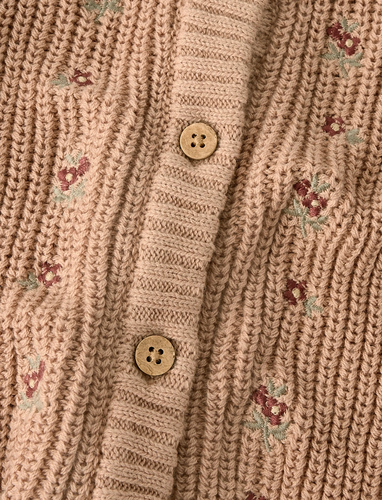 Lil'Atelier - NBFEMLEN EMB AO LS KNIT CARD LIL - koftor - roebuck - 2