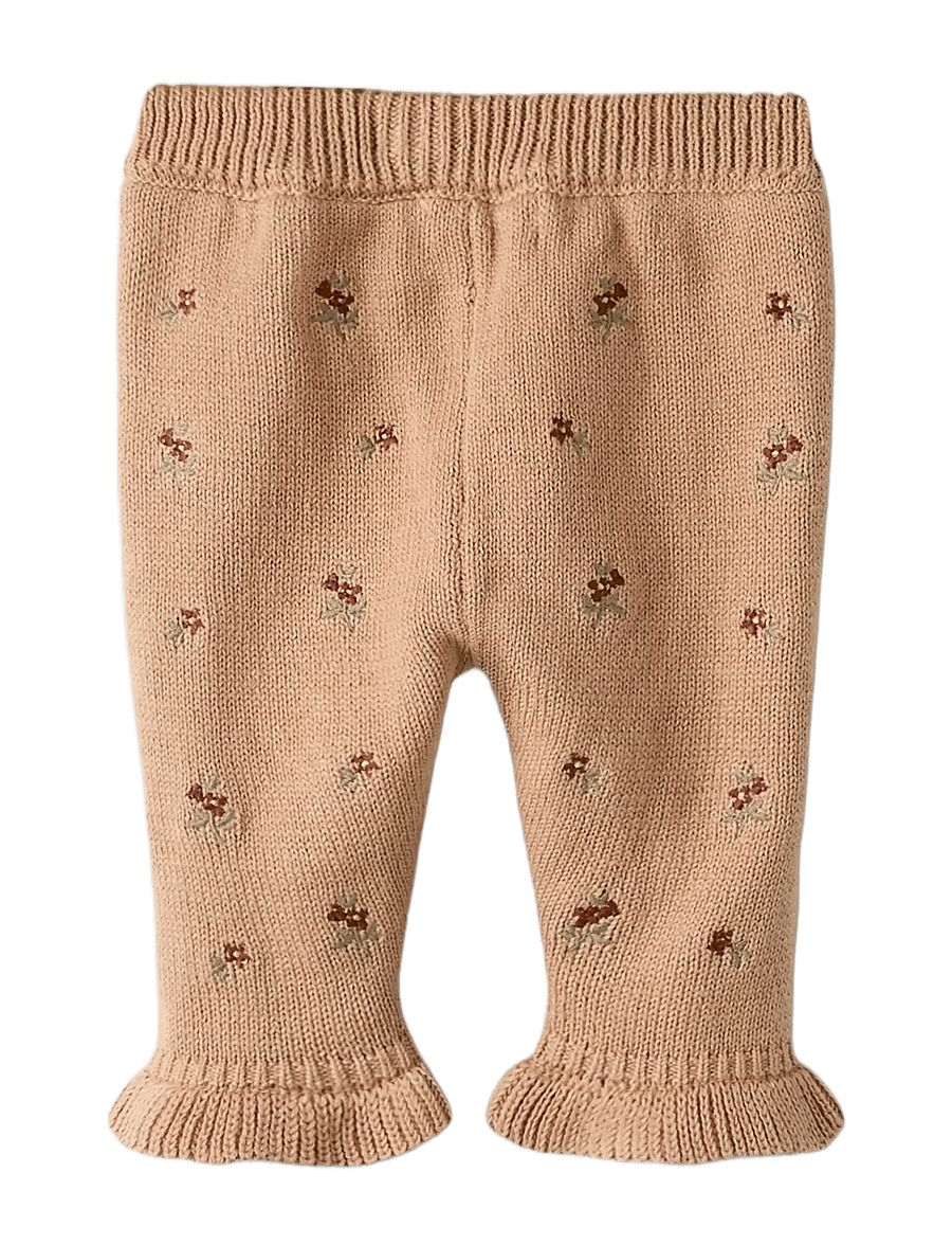 Lil'Atelier - NBFEMLEN KNIT PANT LIL - babyhosen - roebuck - 1