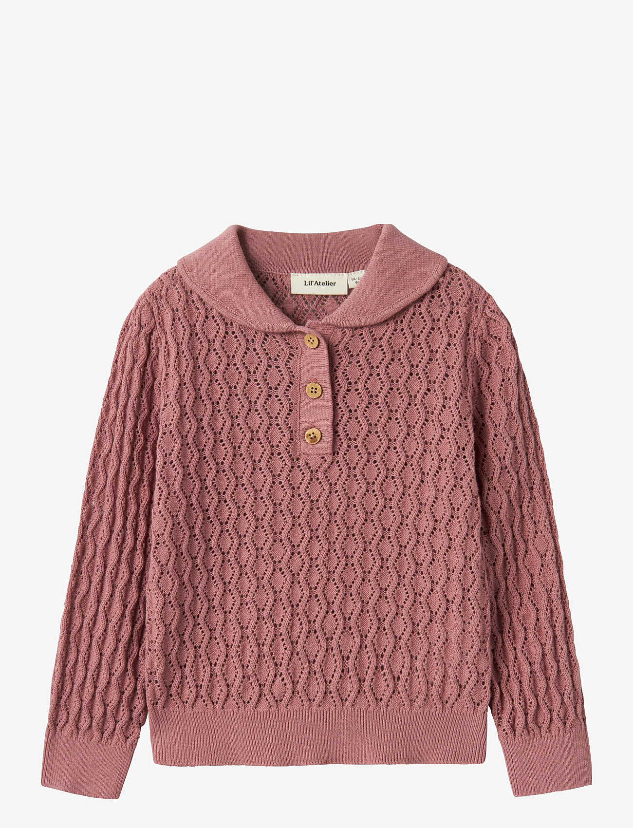 Lil'Atelier - NMFTOLINA LS KNIT LIL - nostalgia rose - 0