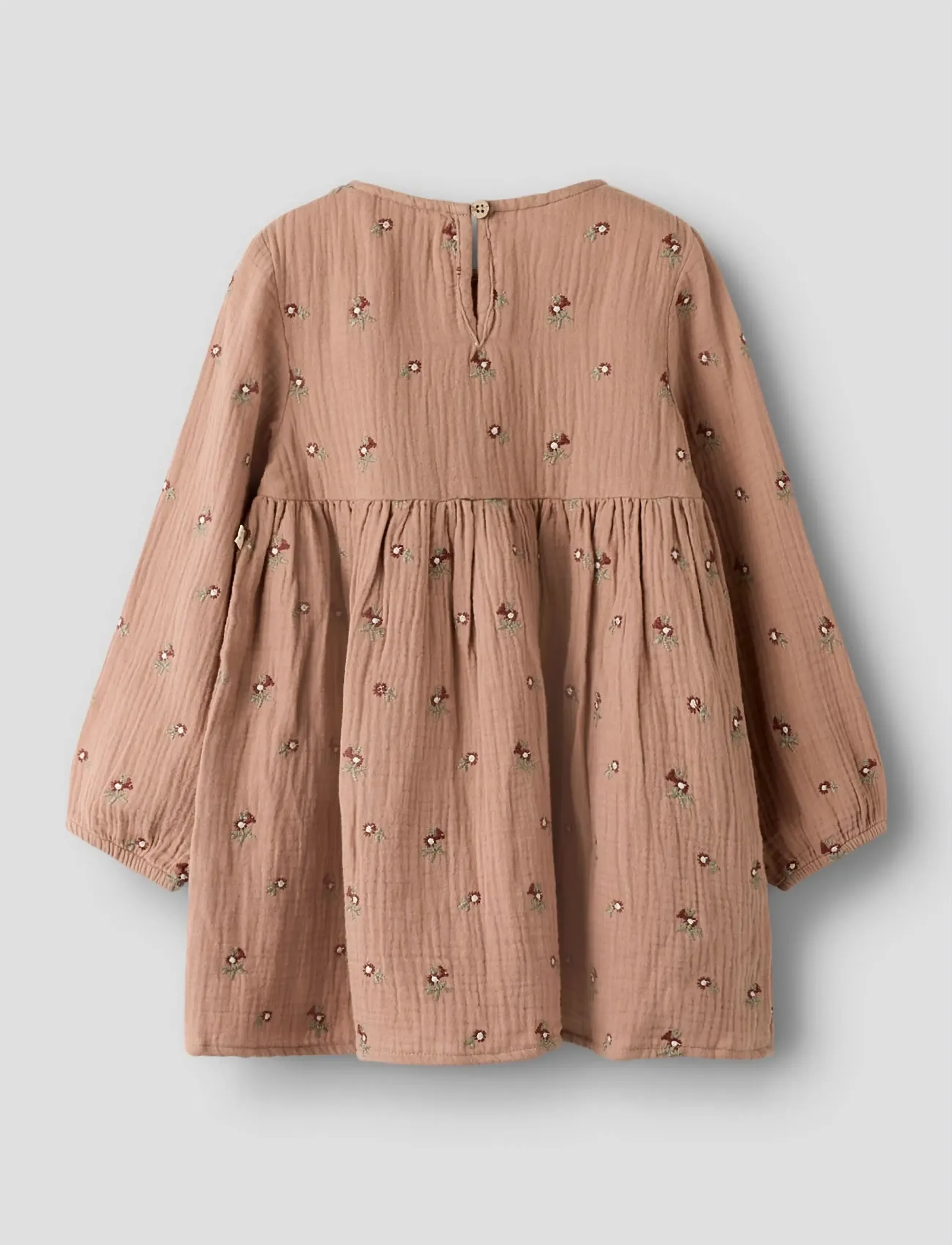 Lil'Atelier - NMFTAMINA LS LOOSE DRESS LIL - roebuck - 1