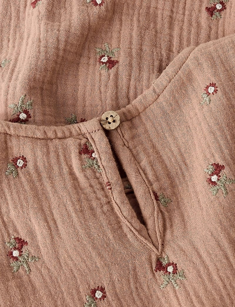 Lil'Atelier - NMFTAMINA LS LOOSE DRESS LIL - langärmelige freizeitkleider - roebuck - 3