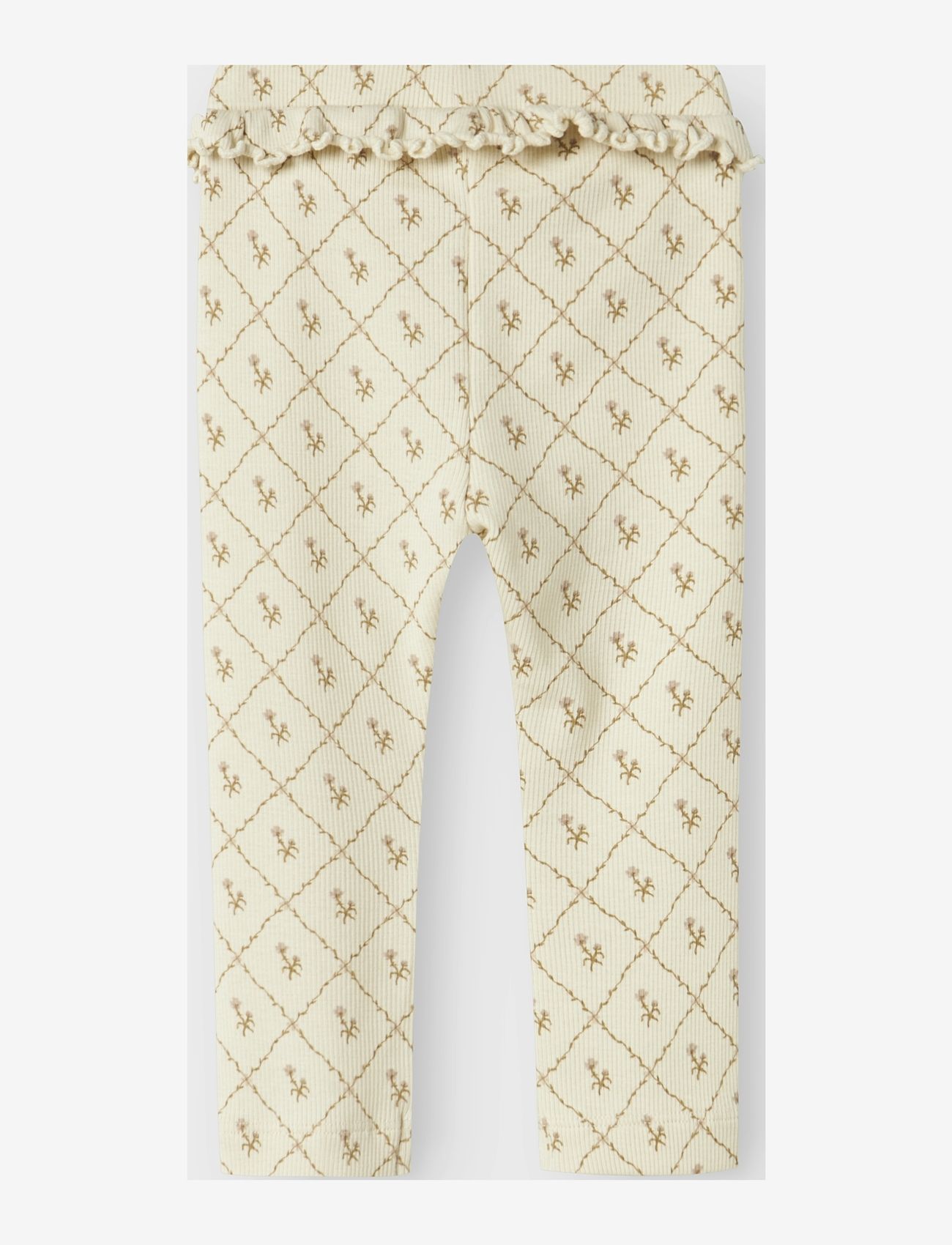 Lil'Atelier - NBFGAGO KEF SLIM LEGGING LIL - timpės - turtledove - 1