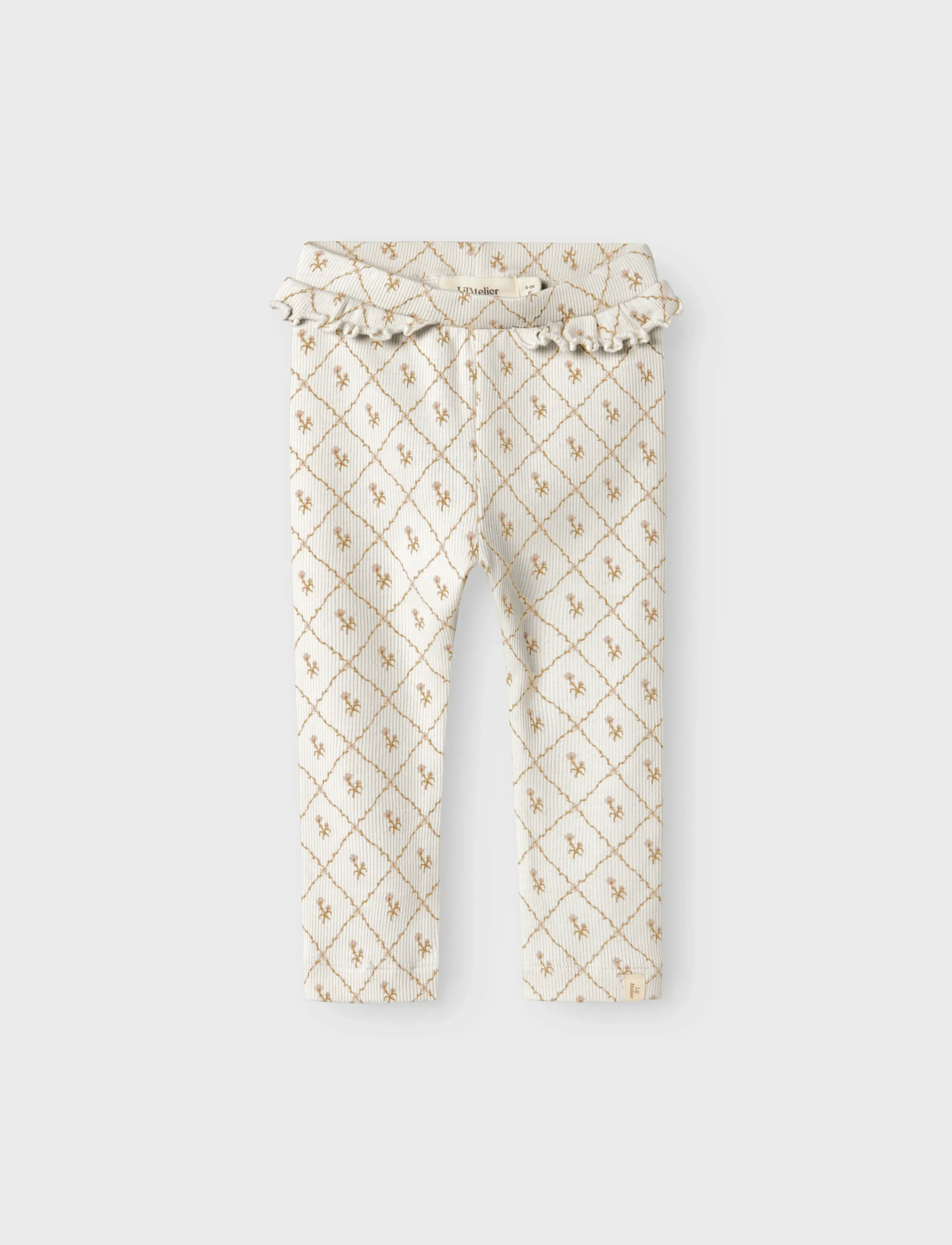 Lil'Atelier - NBFGAGO KEF SLIM LEGGING LIL - leggings - turtledove - 2