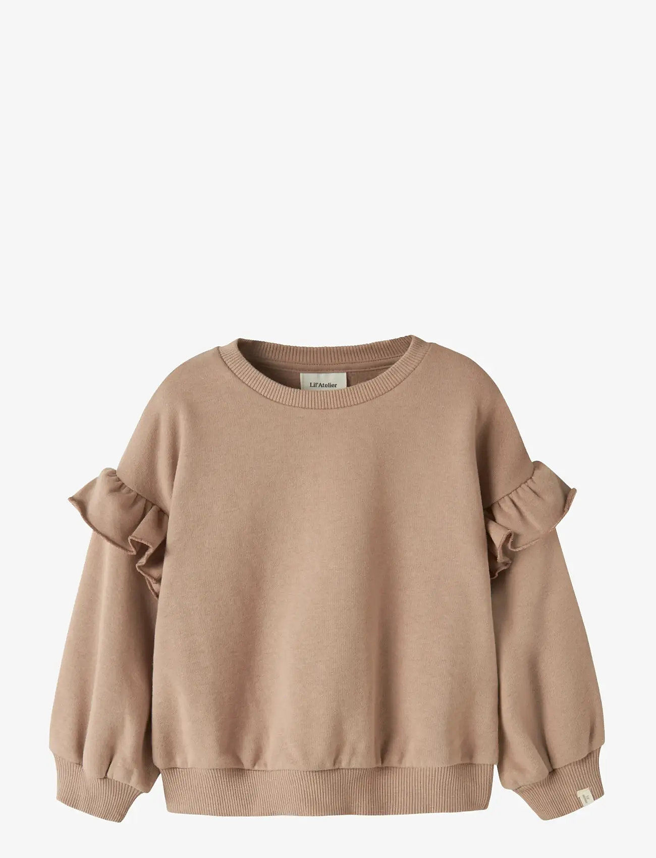 Lil'Atelier - NMFILONDON RES LS RLX SWEAT BRU LIL - dressipluusid - roebuck - 1