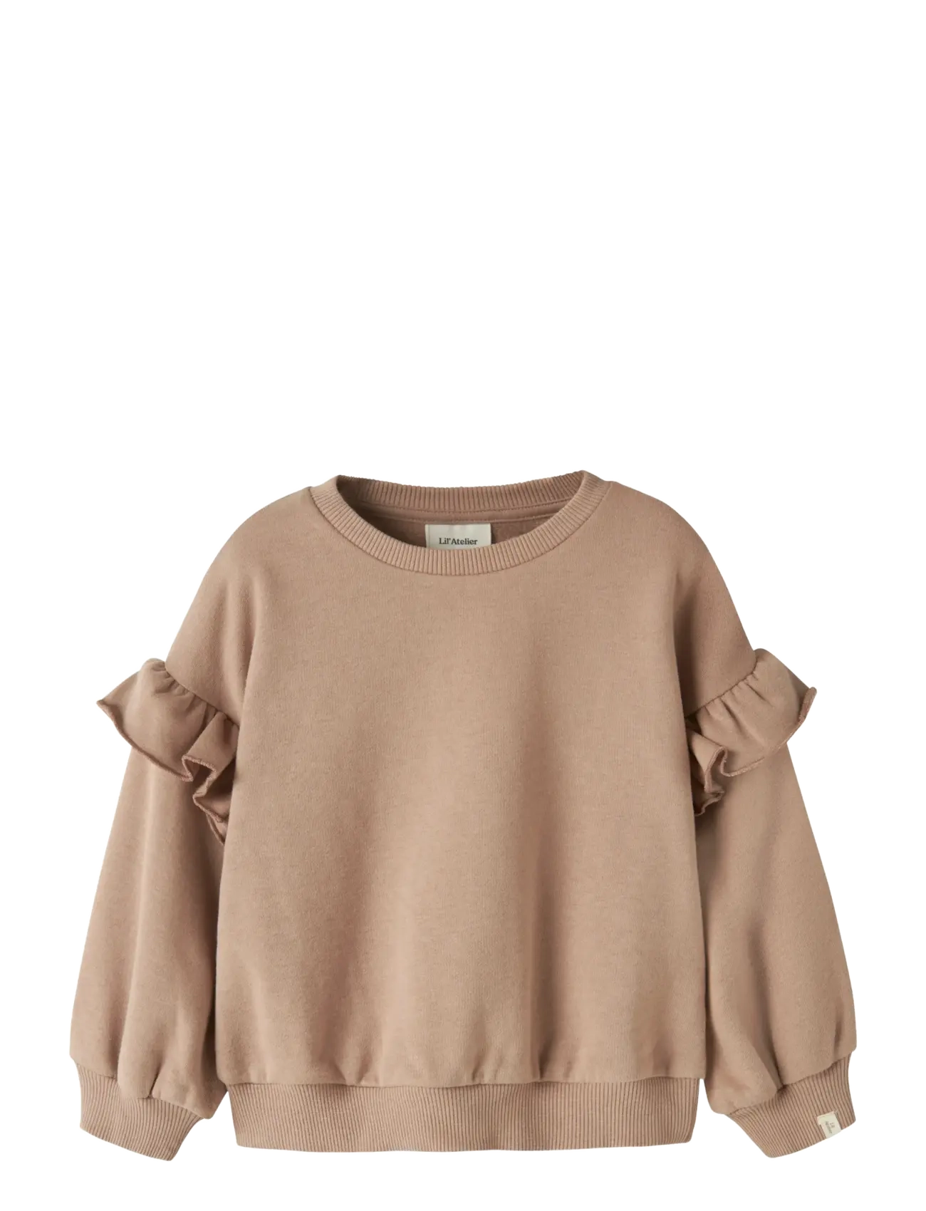 Lil'Atelier NMFILONDON RES LS RLX SWEAT BRU LIL - Kleidung - ROEBUCK / beige
