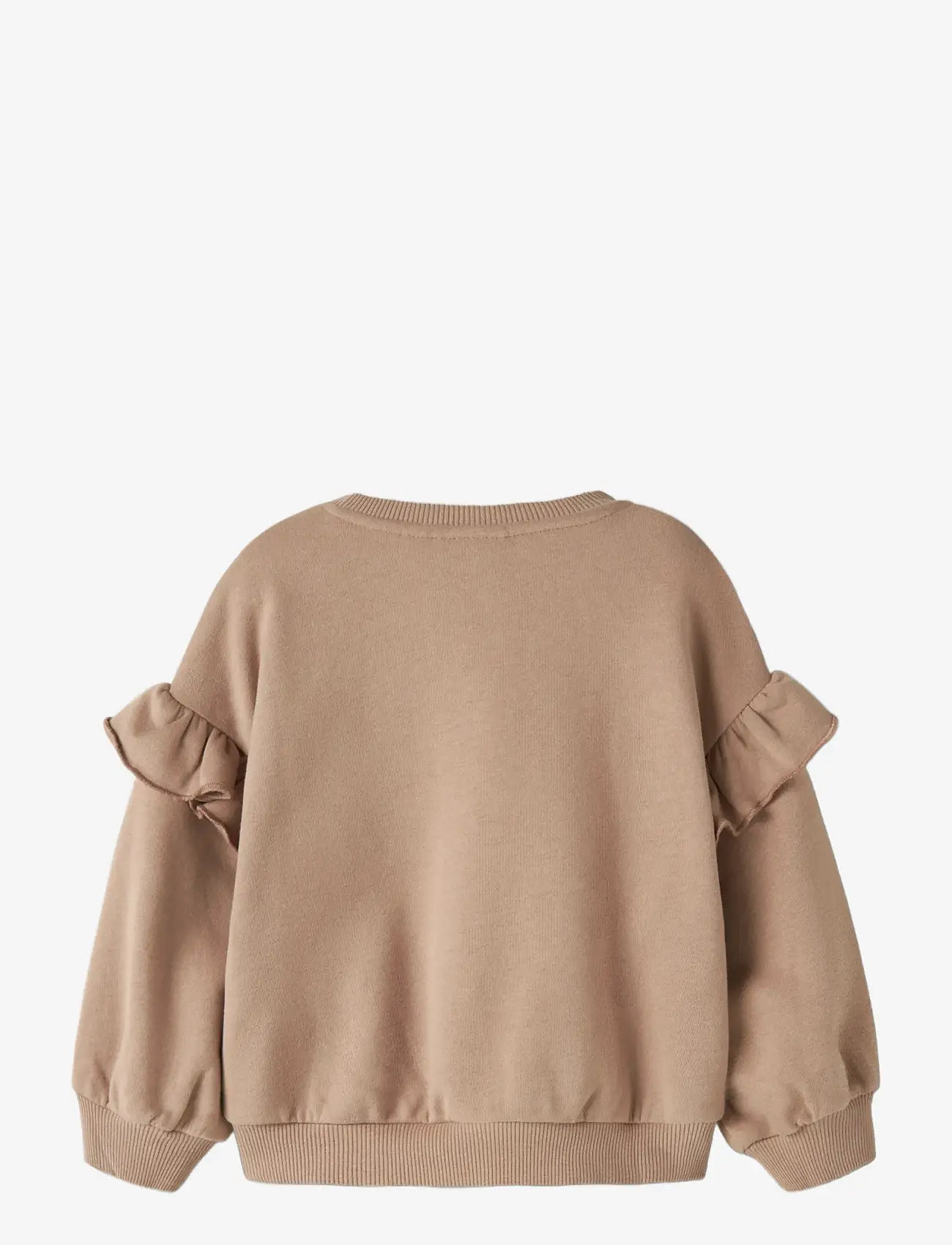 Lil'Atelier - NMFILONDON RES LS RLX SWEAT BRU LIL - dressipluusid - roebuck - 2