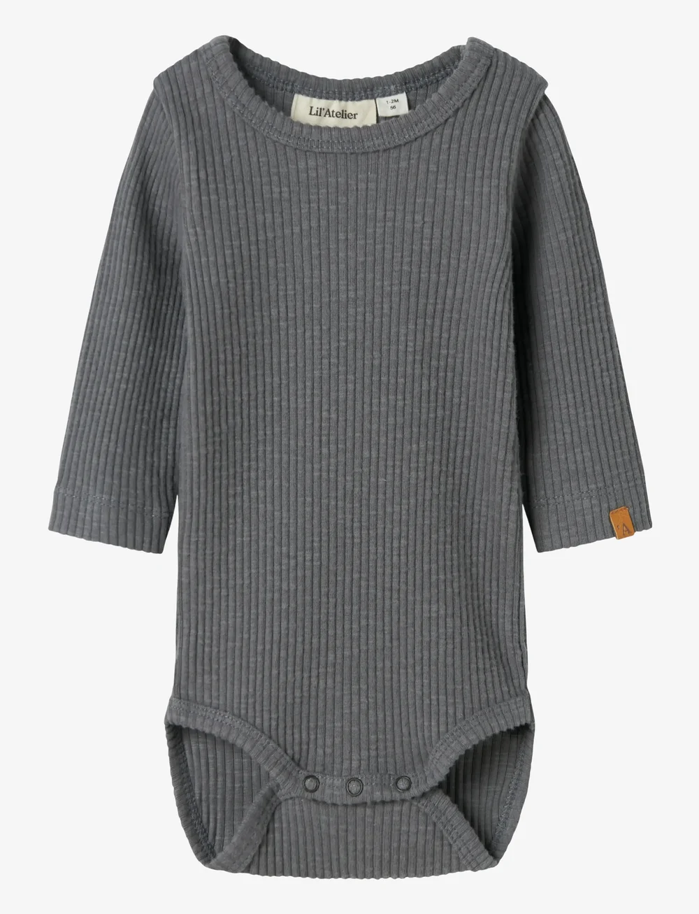 Lil'Atelier - NBMRAJO MAB LS SLIM BODY LIL - pikkade varrukatega bodid - poppy seed - 0