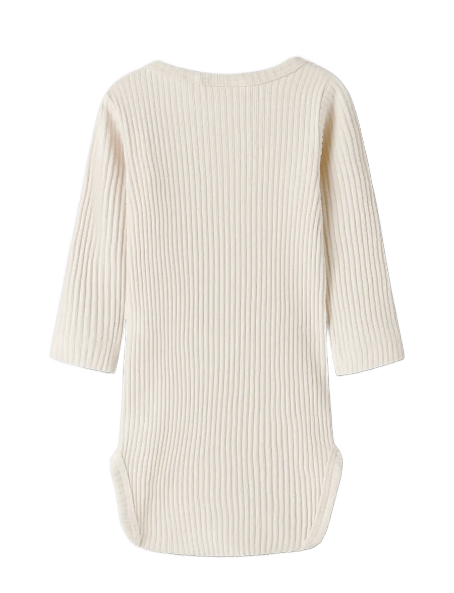 Lil'Atelier - NBMRAJO MAB LS SLIM BODY LIL - långärmade bodies - turtledove - 1